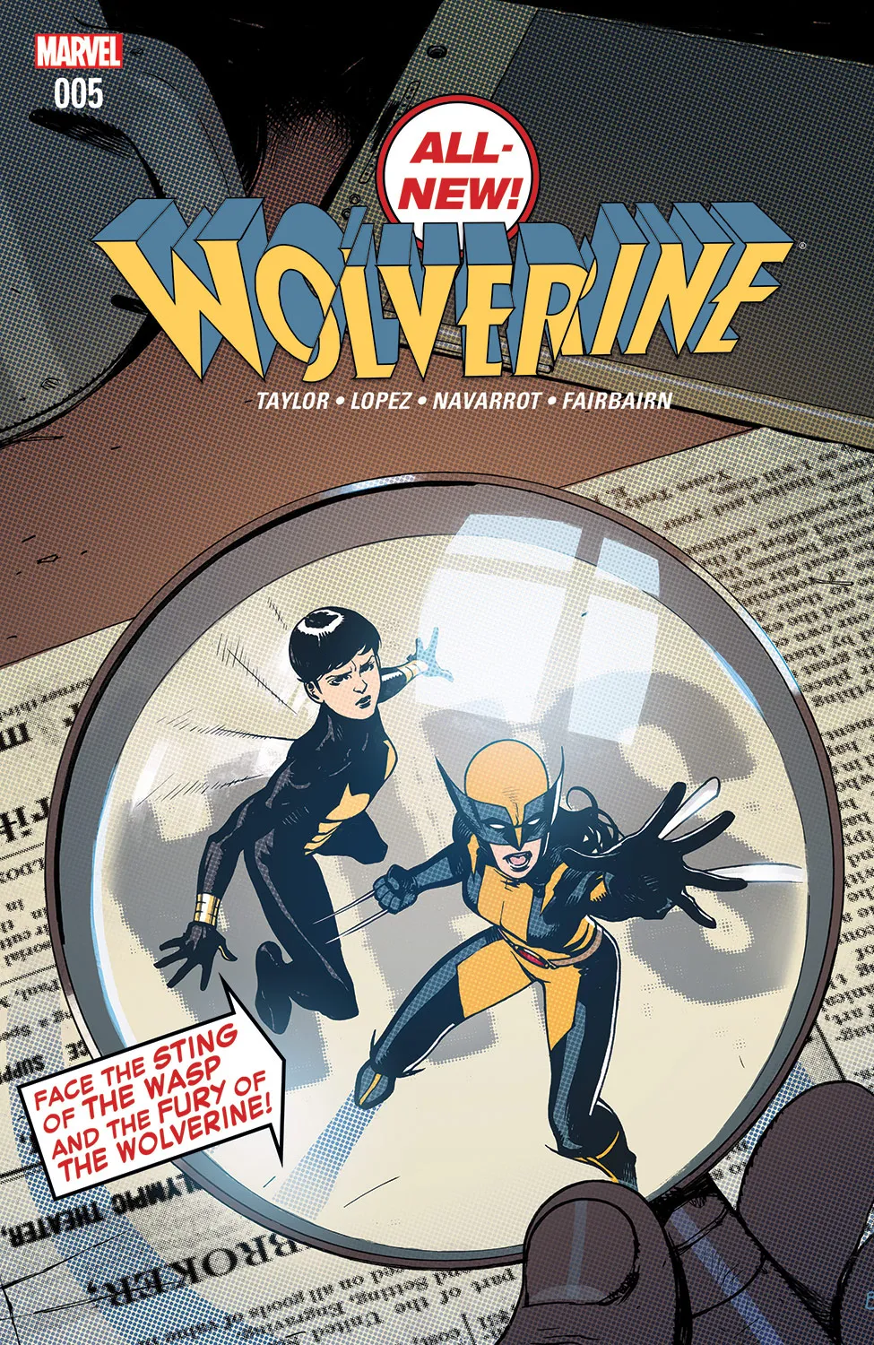 Couverture de All-New Wolverine (2015) #5