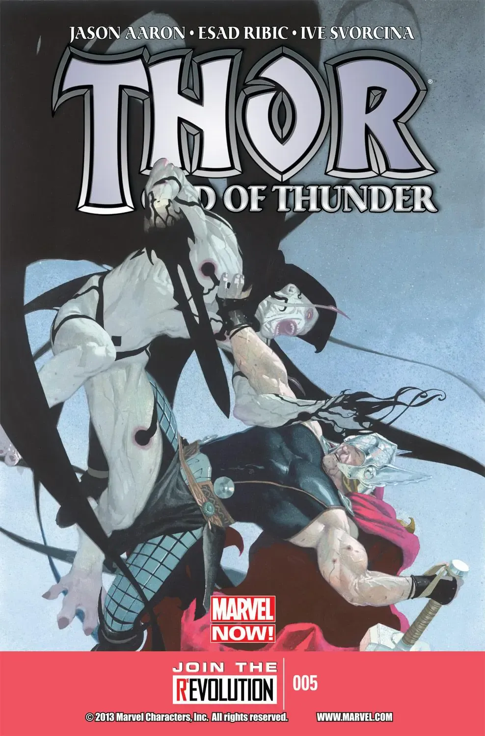 Couverture de Thor: God of Thunder (2012) #5