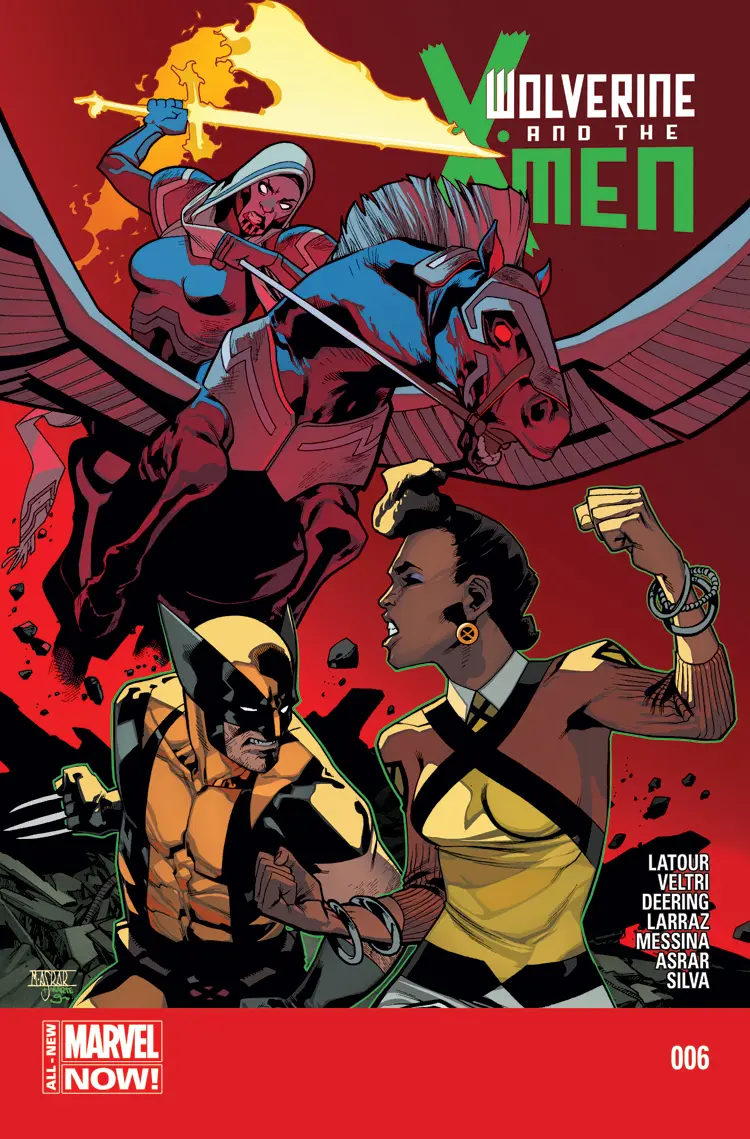 Couverture de Wolverine & the X-Men (2014) #6
