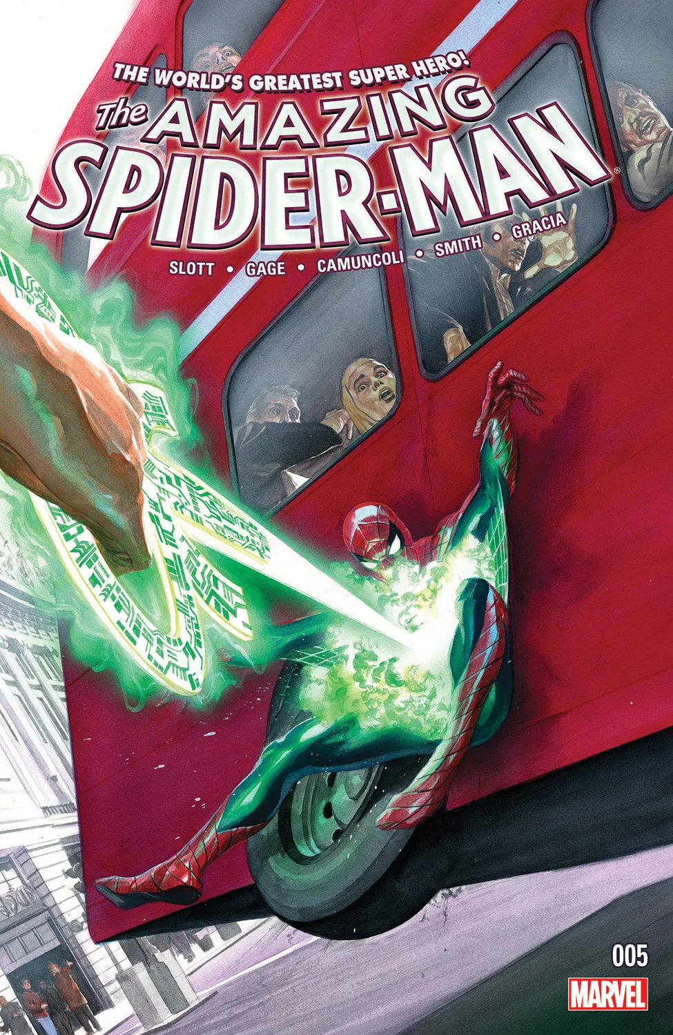 Couverture de The Amazing Spider-Man (2015) #5