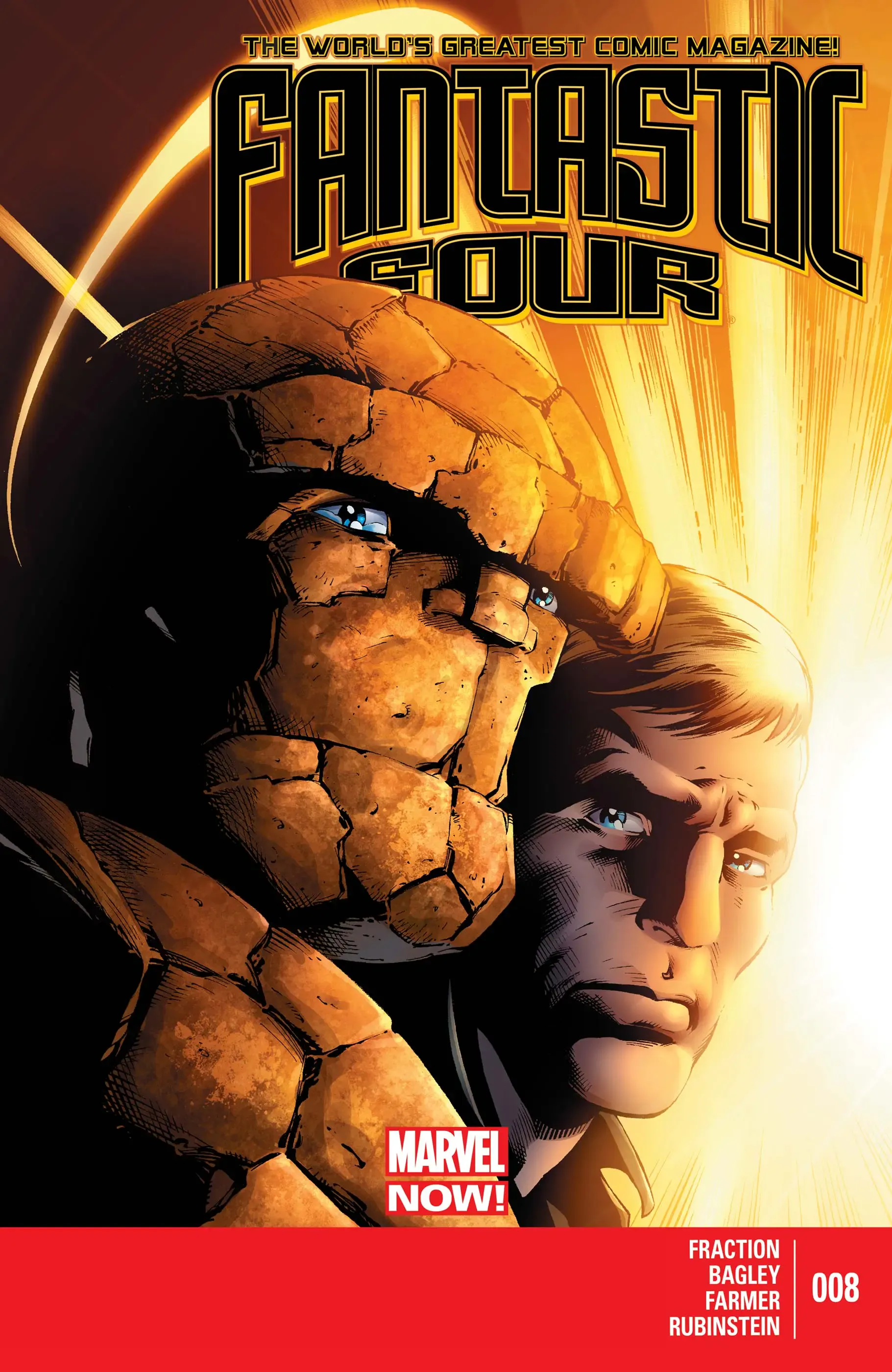 Couverture de Fantastic Four (2012) #8