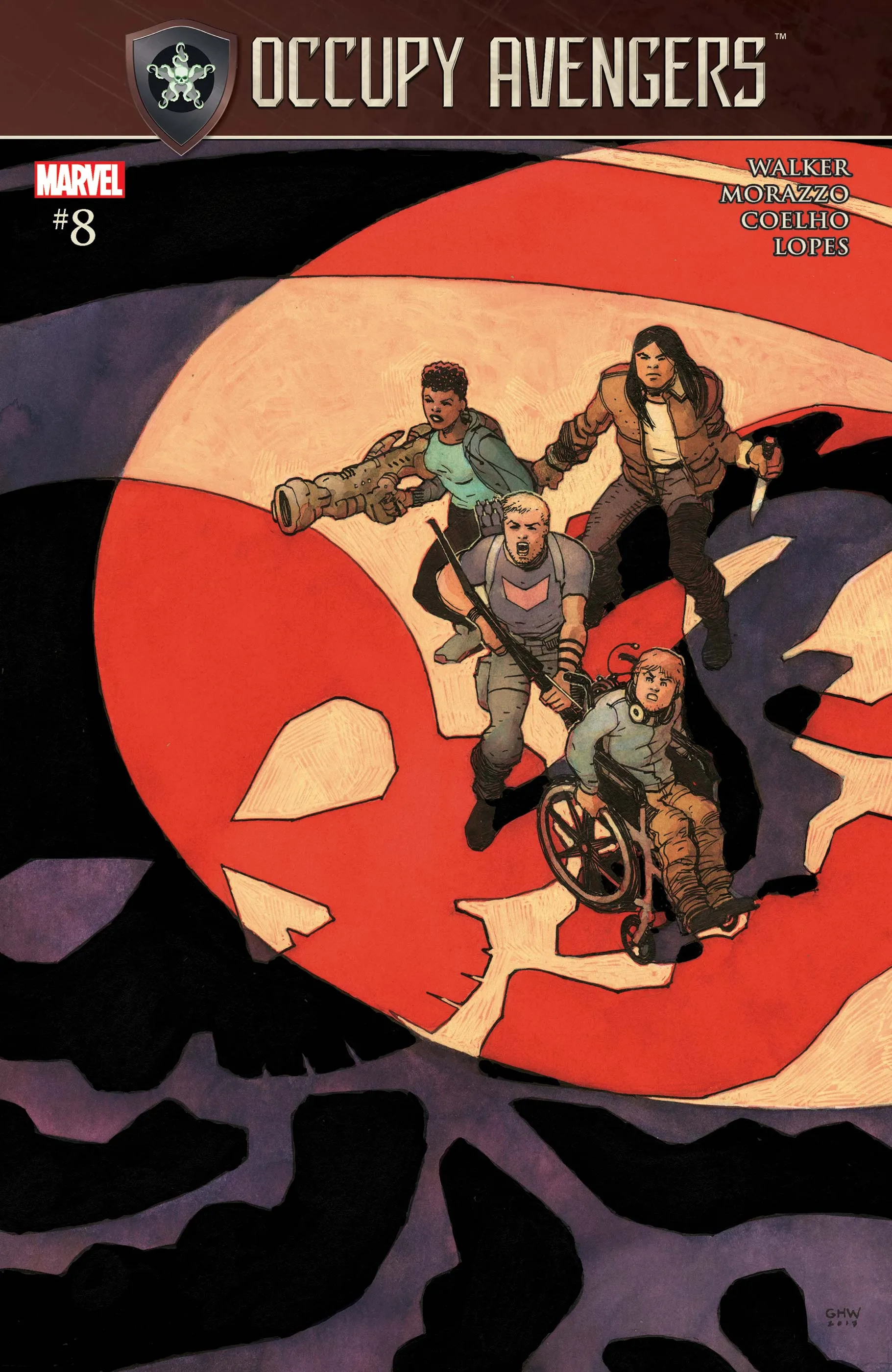 Couverture de Occupy Avengers (2016) #8