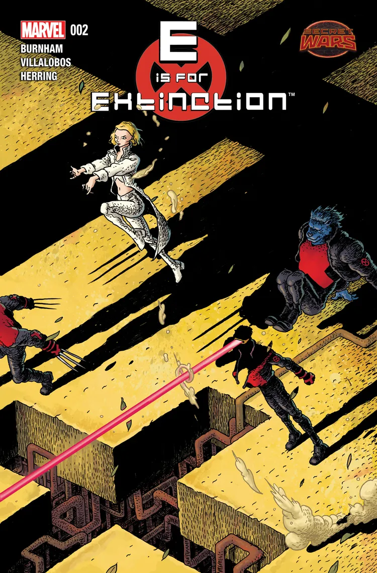 Couverture de E is for Extinction (2015) #2