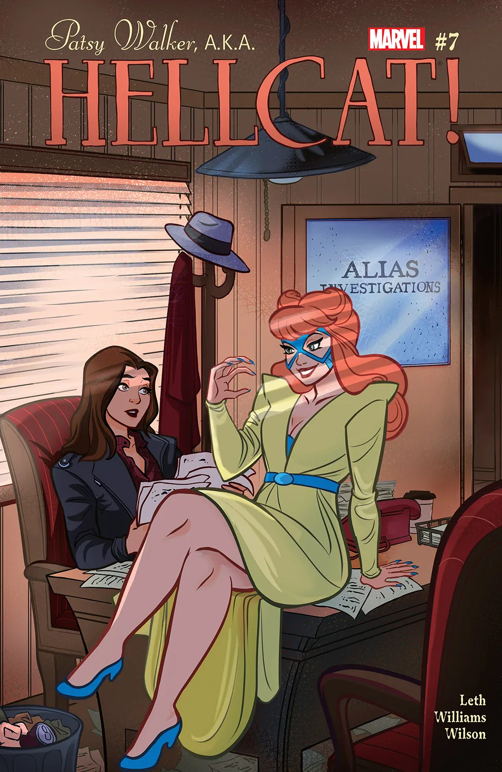 Couverture de Patsy Walker, A.K.A. Hellcat! (2015) #7