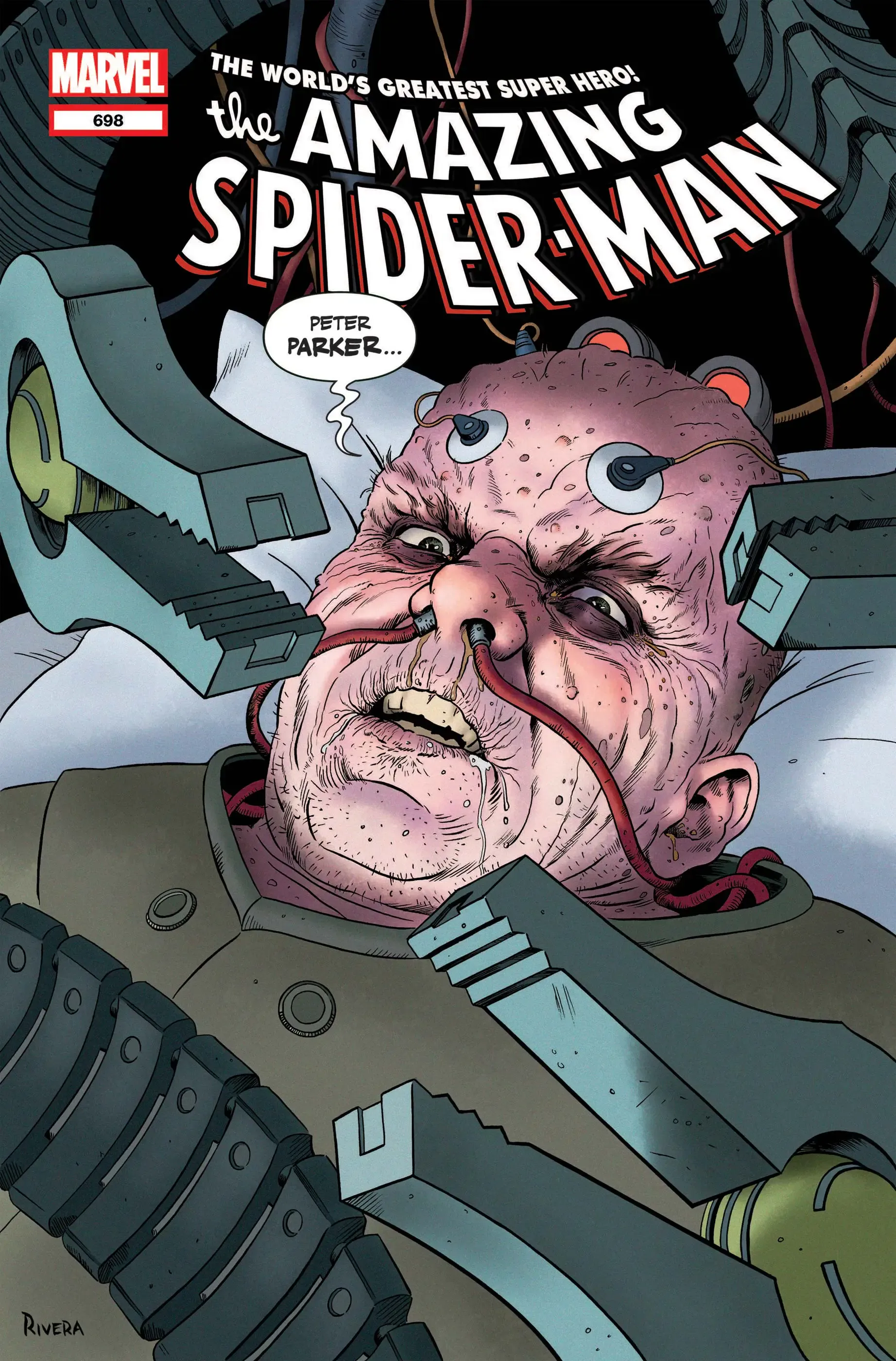 Couverture de Amazing Spider-Man (1999) #698