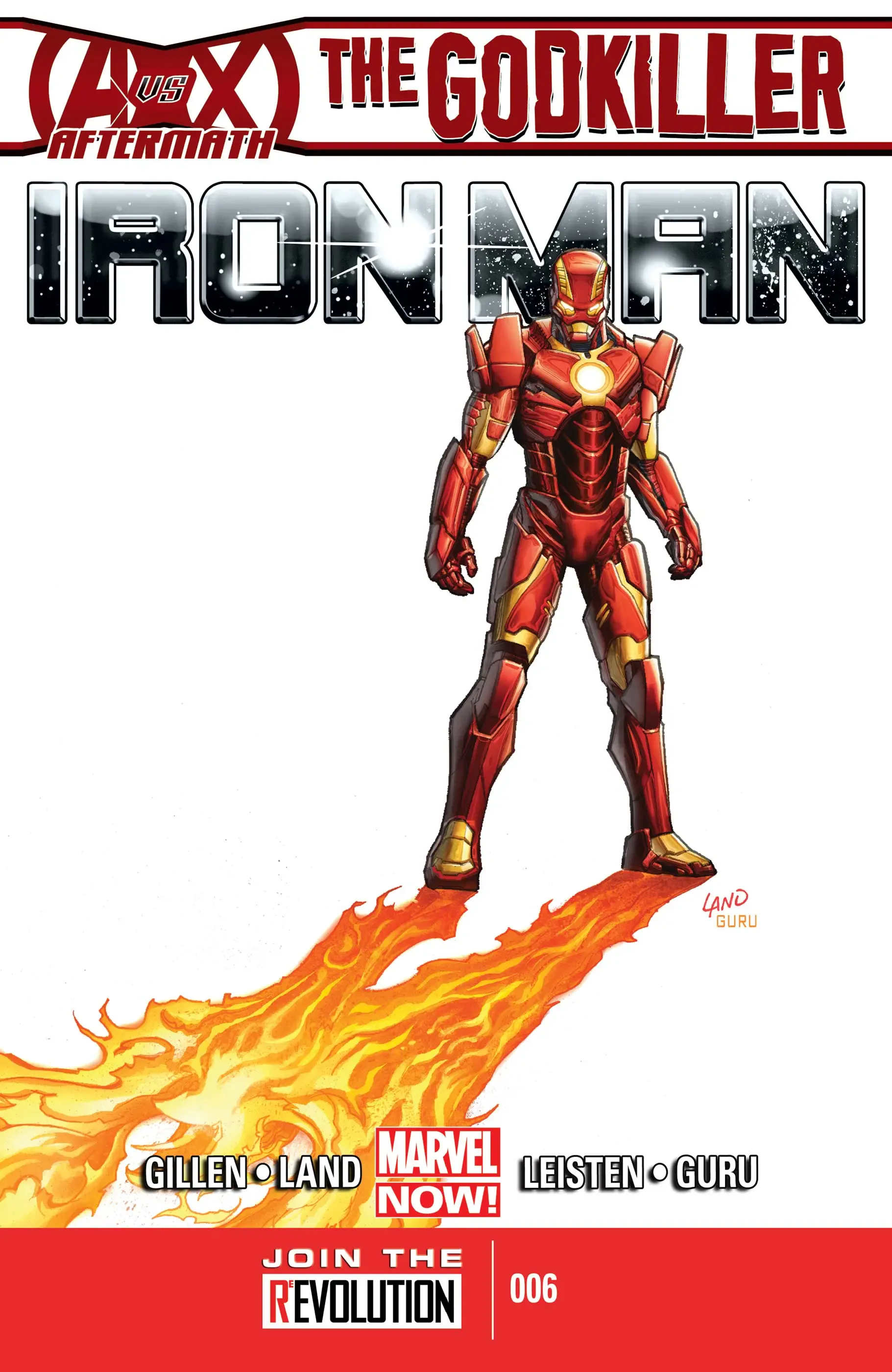 Couverture de Iron Man (2012) #6