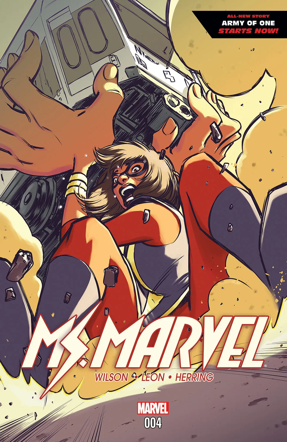 Couverture de Ms. Marvel (2015) #4