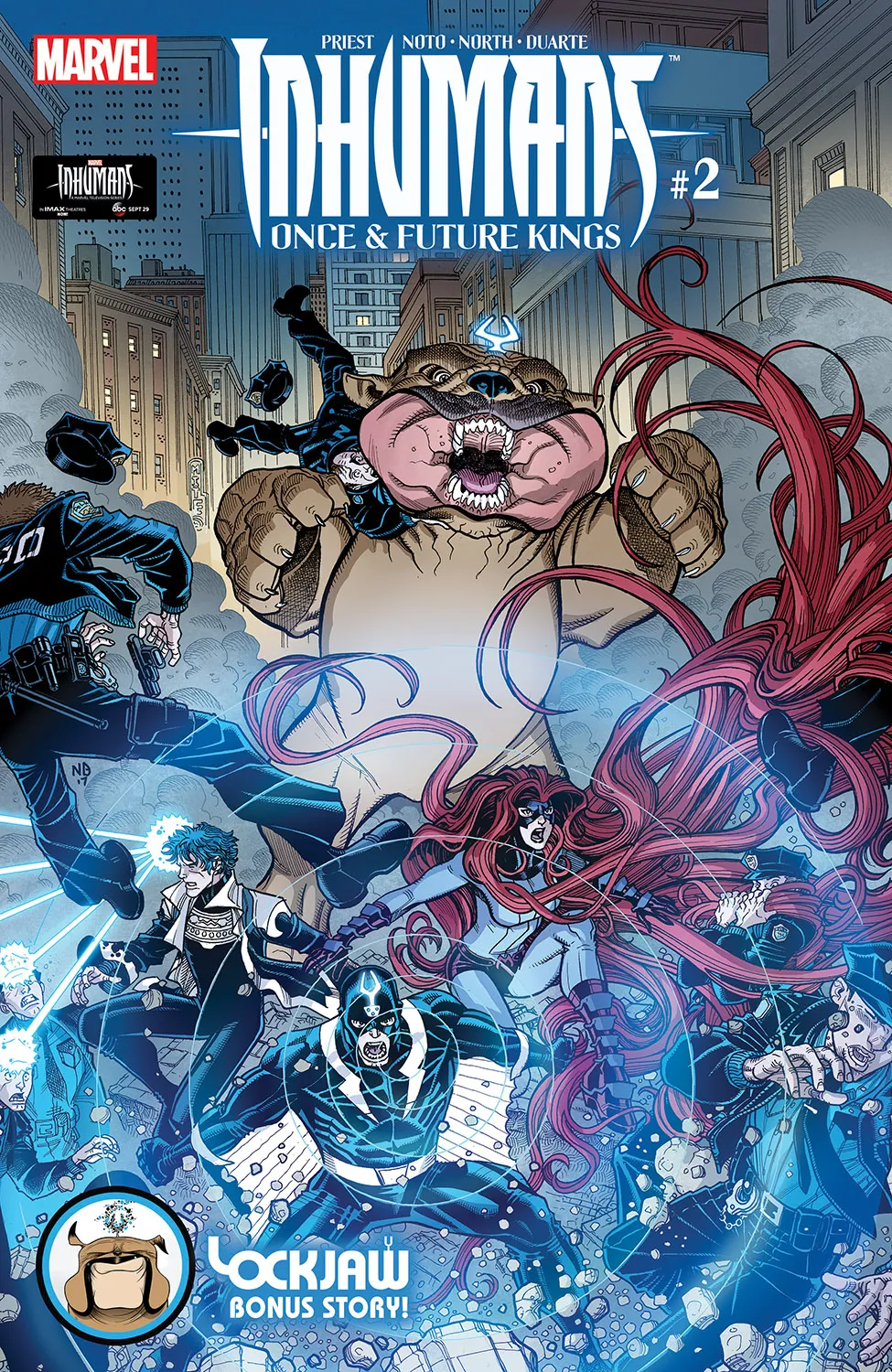 Couverture de Inhumans: Once and Future Kings (2017) #2