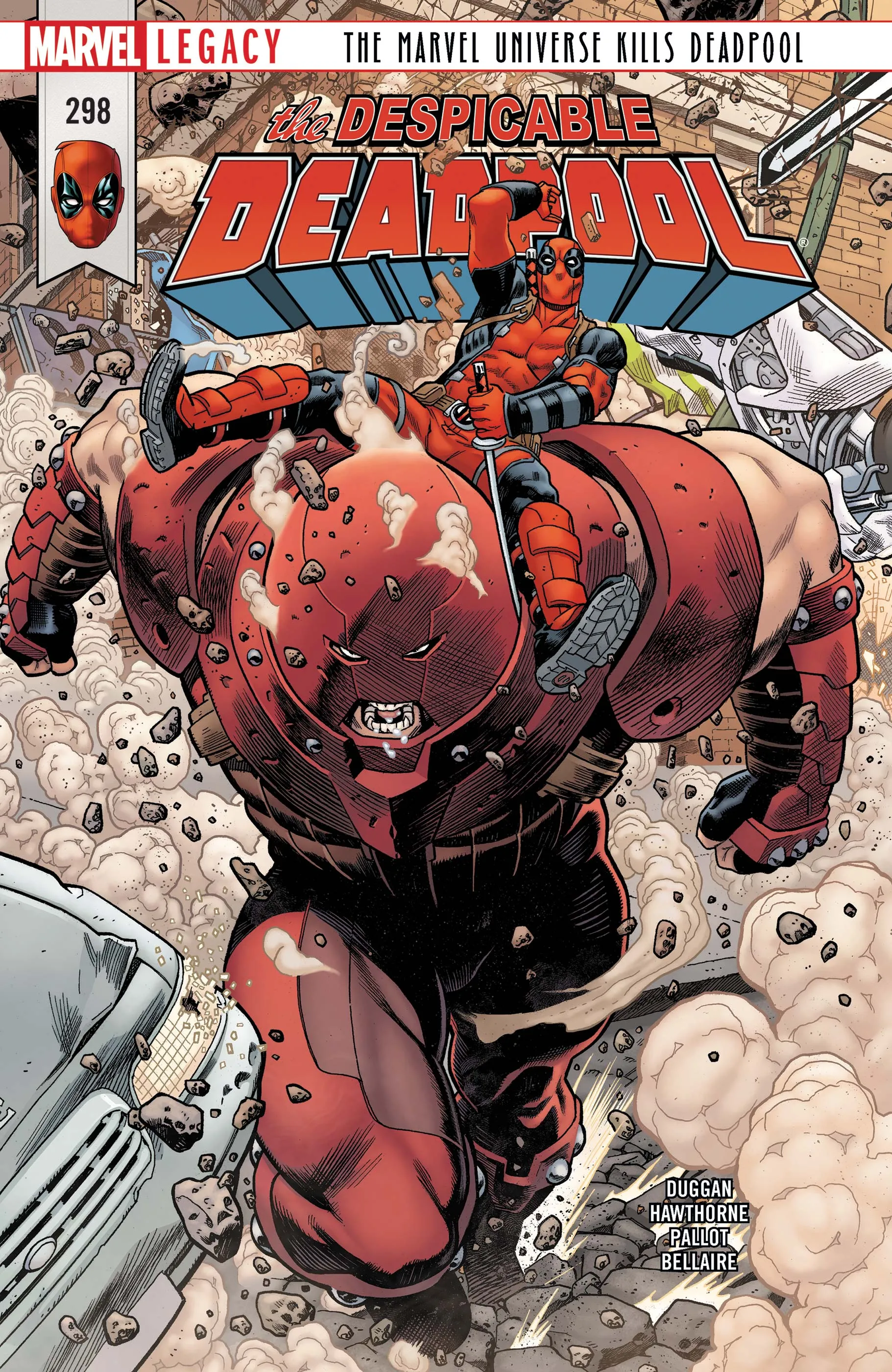 Couverture de Despicable Deadpool (2017) #298