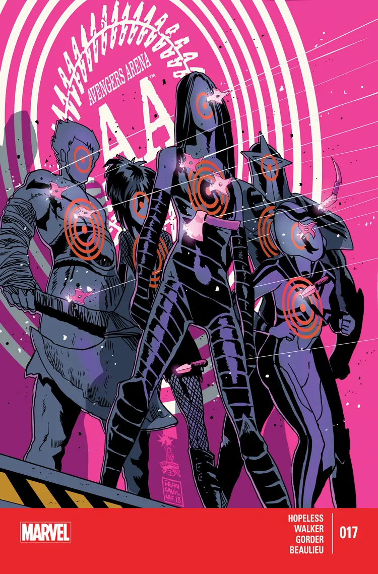 Couverture de Avengers Arena (2012) #17