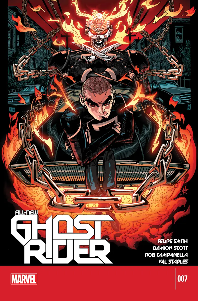 Couverture de All-New Ghost Rider (2014) #7