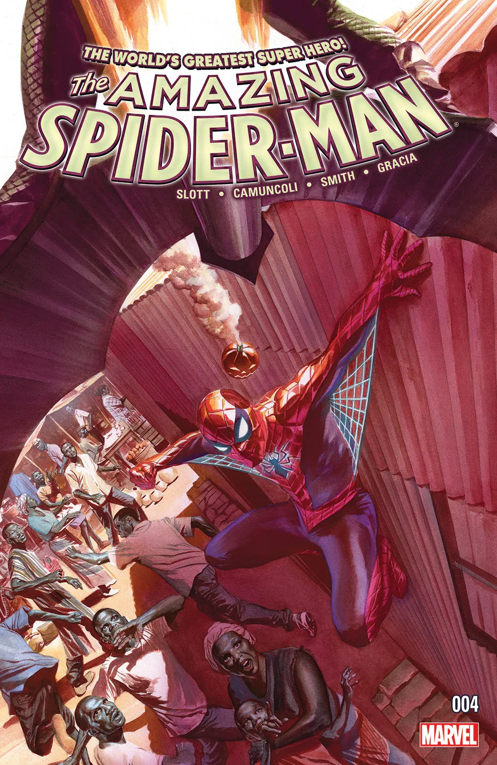 Couverture de The Amazing Spider-Man (2015) #4
