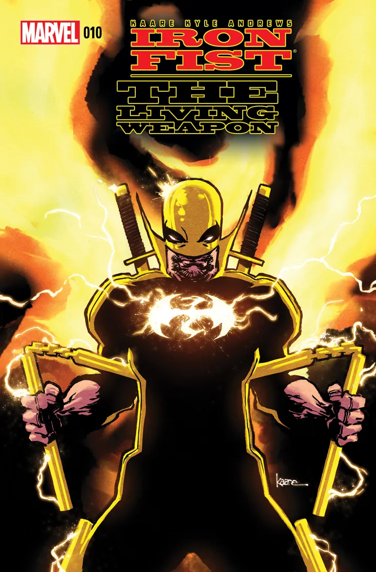 Couverture de Iron Fist: The Living Weapon (2014) #10