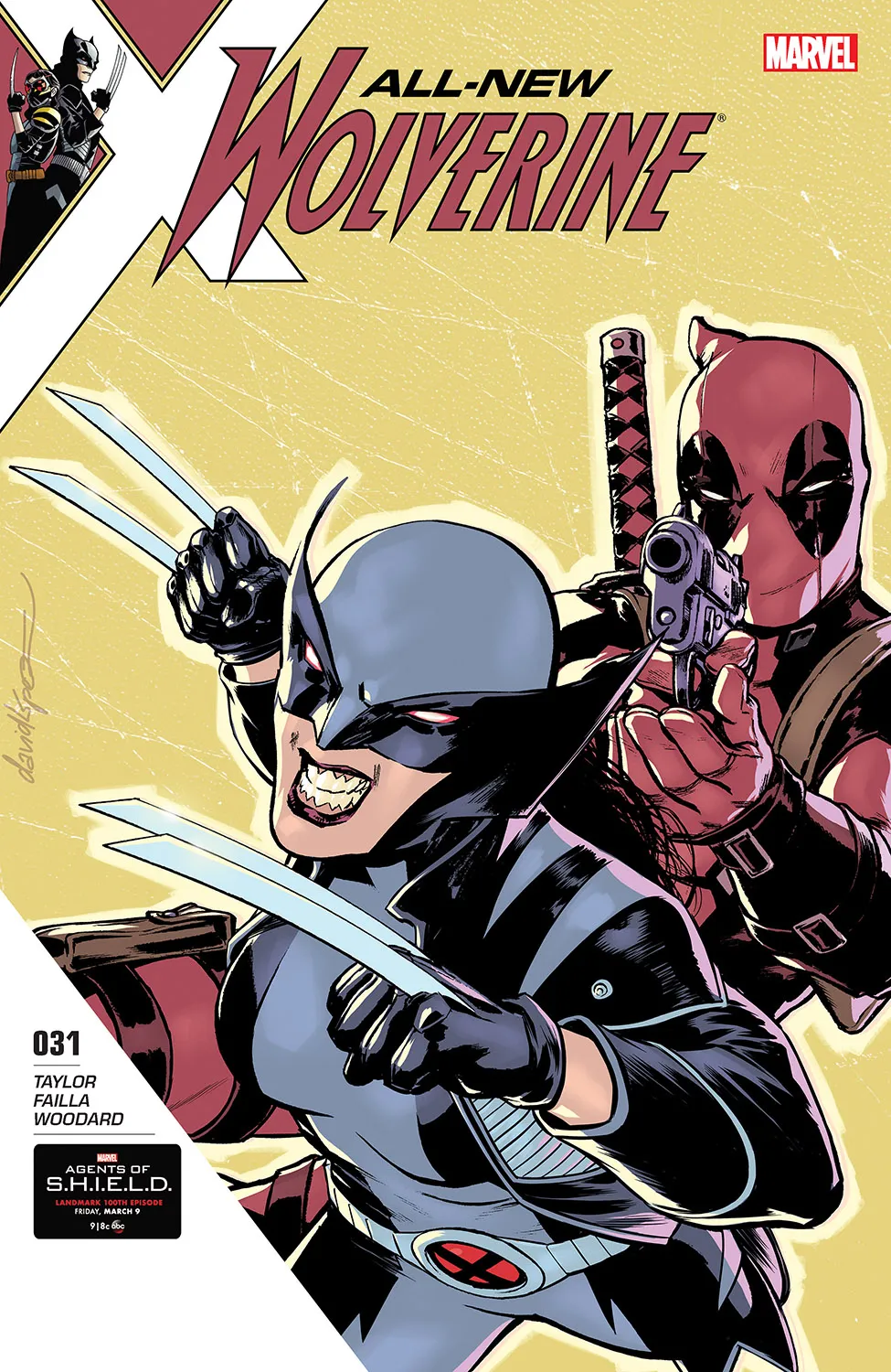 Couverture de All-New Wolverine (2015) #31