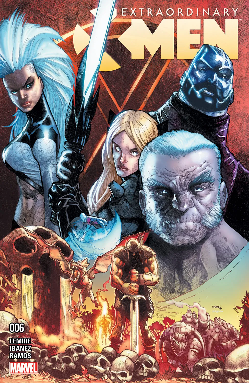 Couverture de Extraordinary X-Men (2015) #6