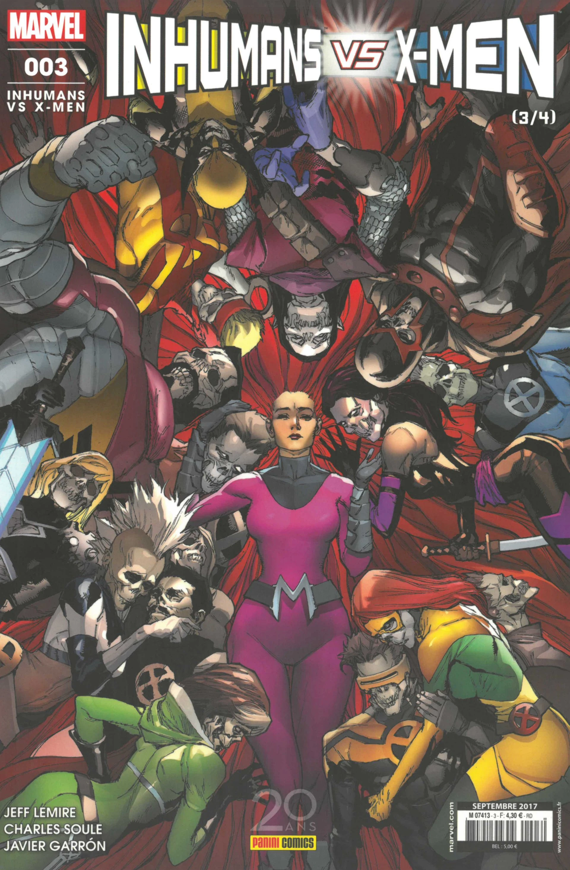 Inhumans vs X-Men n°3