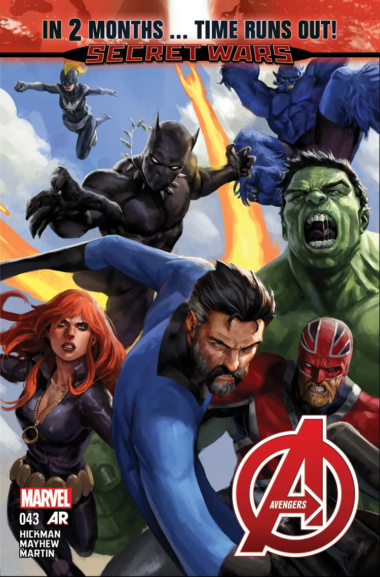 Couverture de Avengers (2012) #43