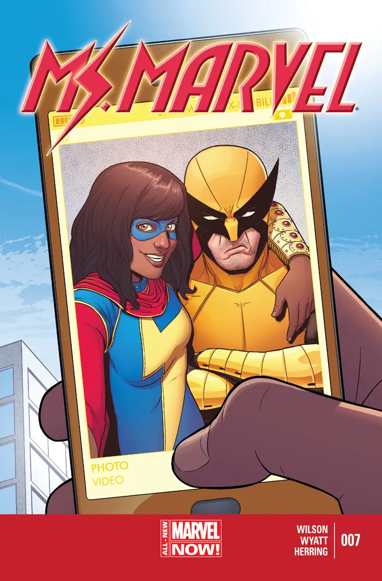 Couverture de Ms. Marvel (2014) #7