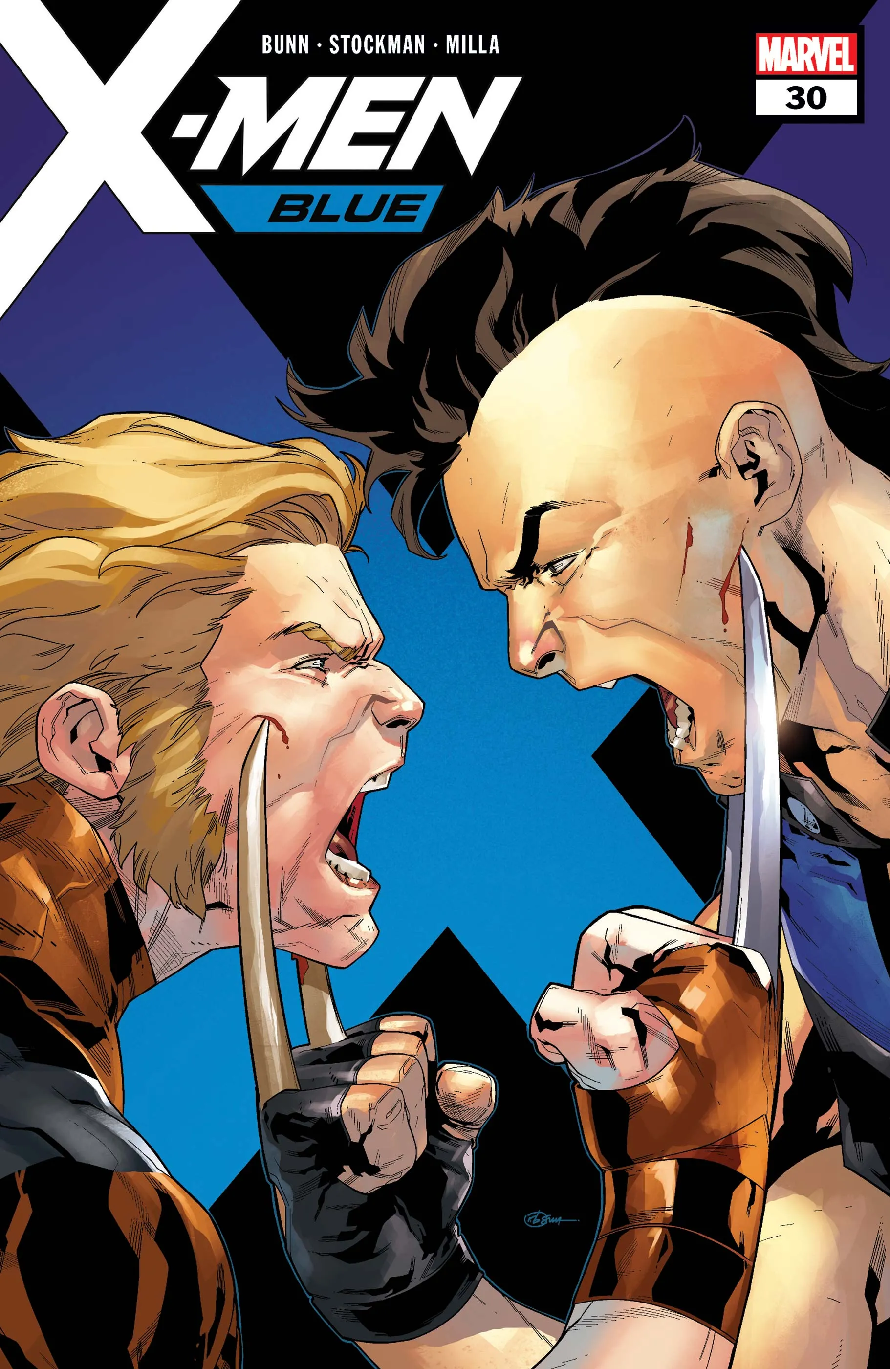 Couverture de X-Men: Blue (2017) #30