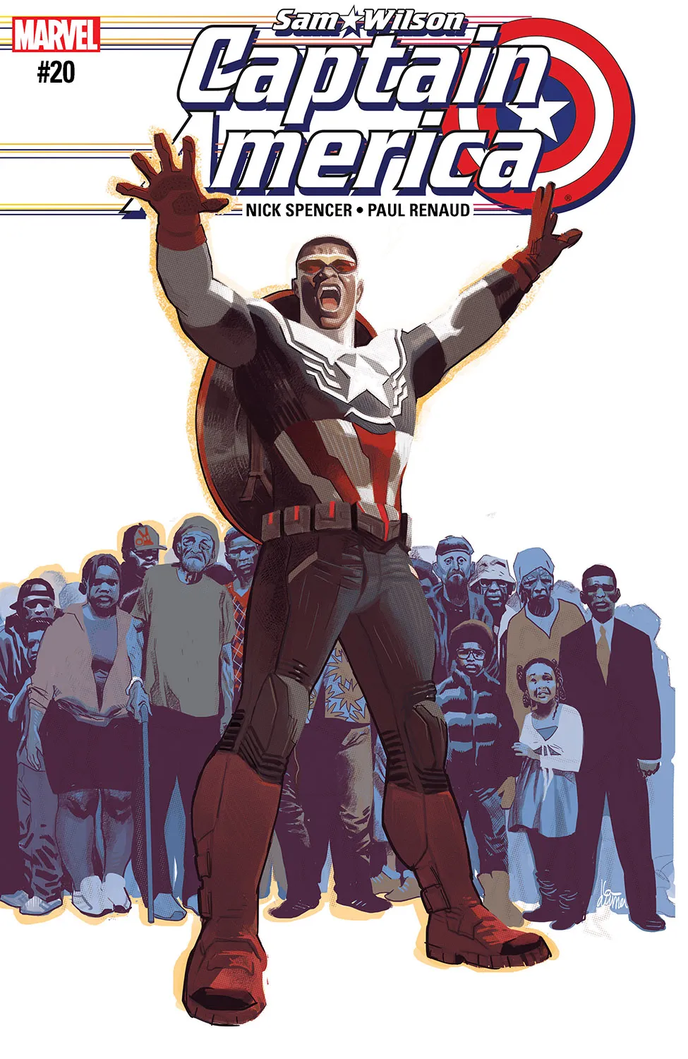 Couverture de Captain America: Sam Wilson (2015) #20
