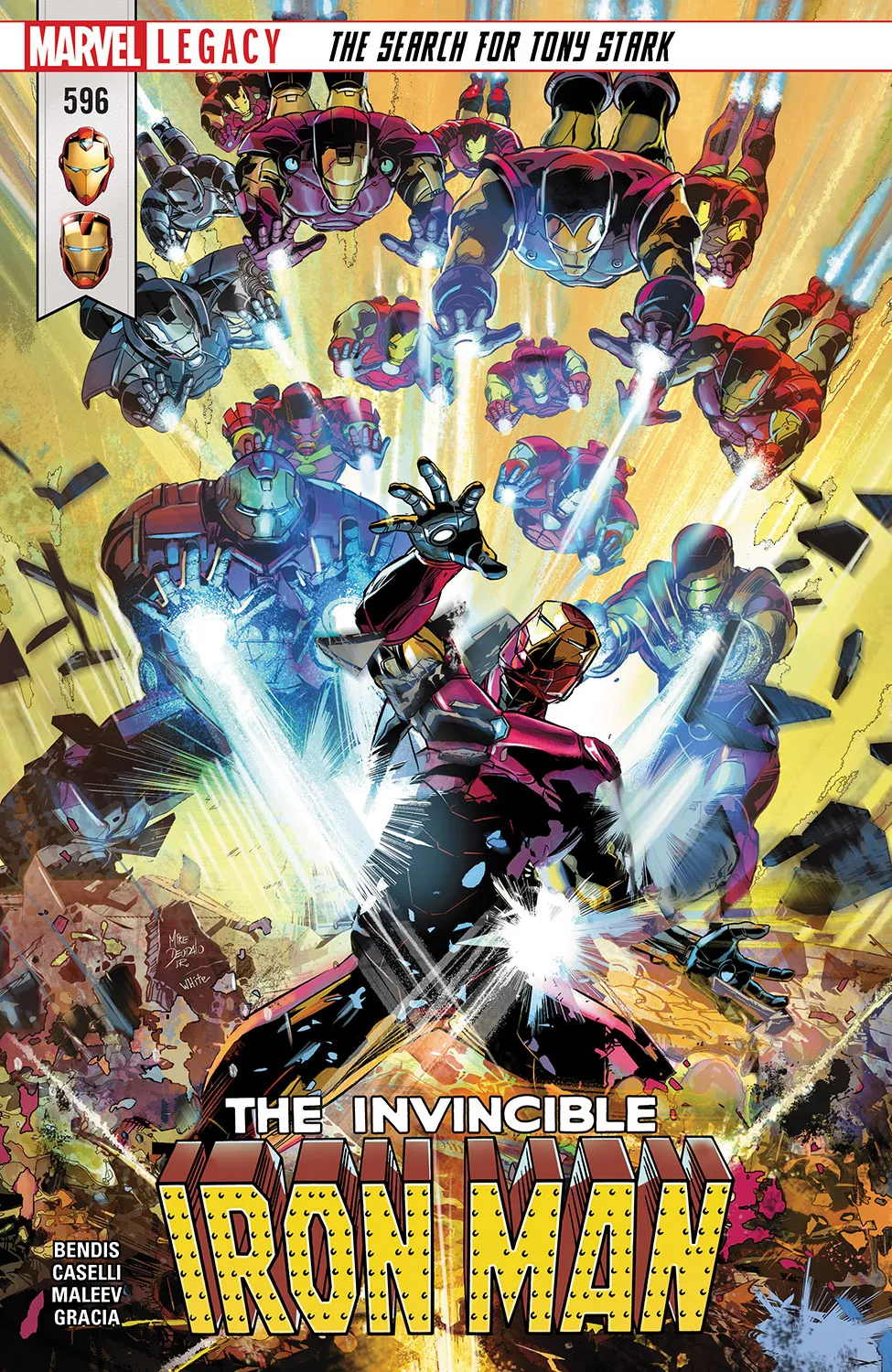 Couverture de Invincible Iron Man (2016) #596
