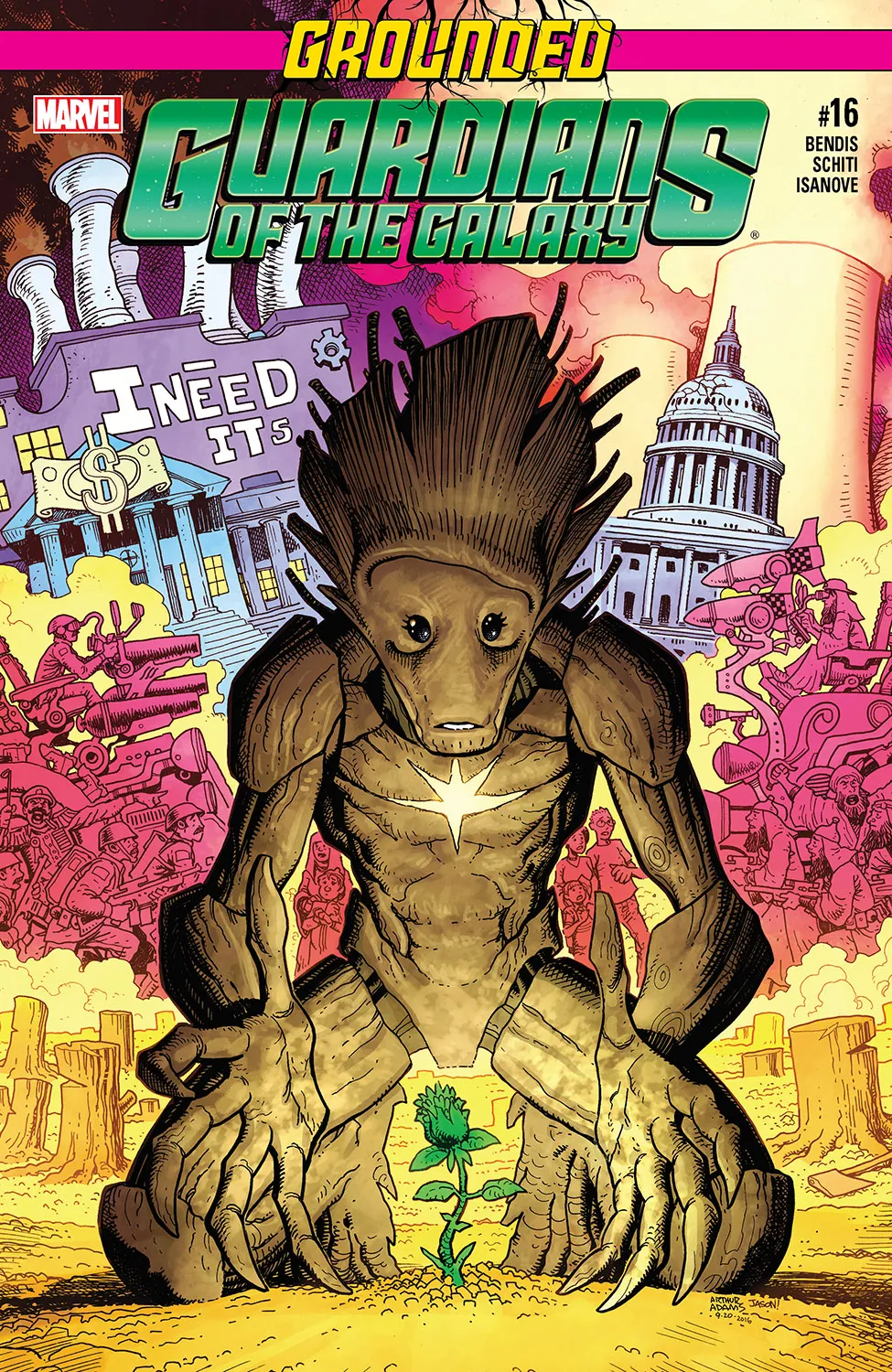 Couverture de Guardians of the Galaxy (2015) #16