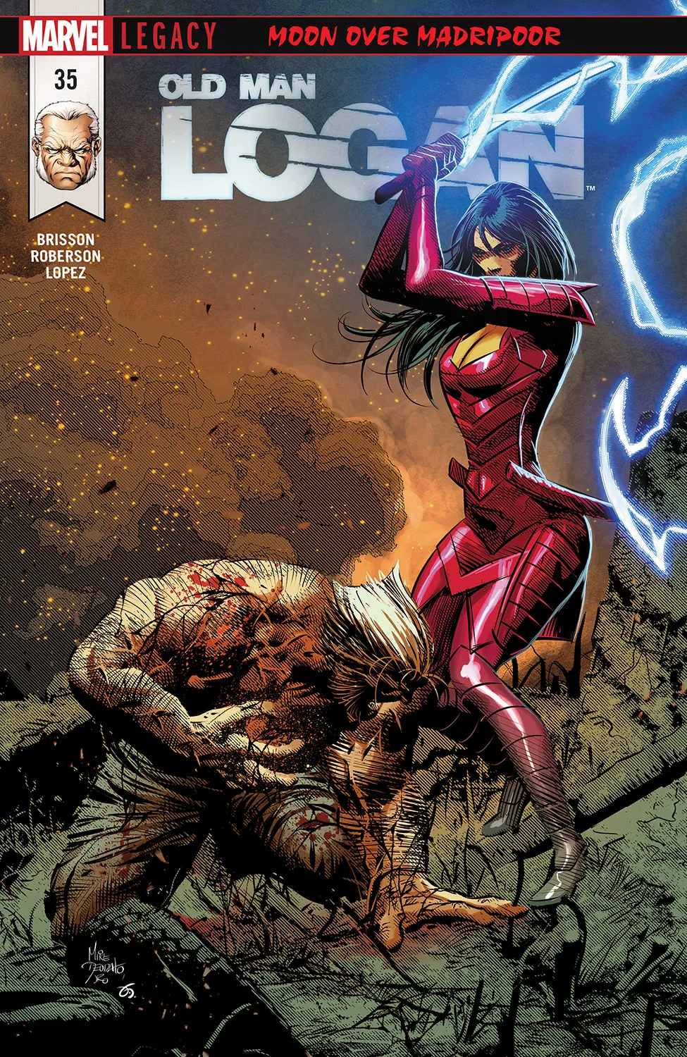 Couverture de Old Man Logan (2016) #35