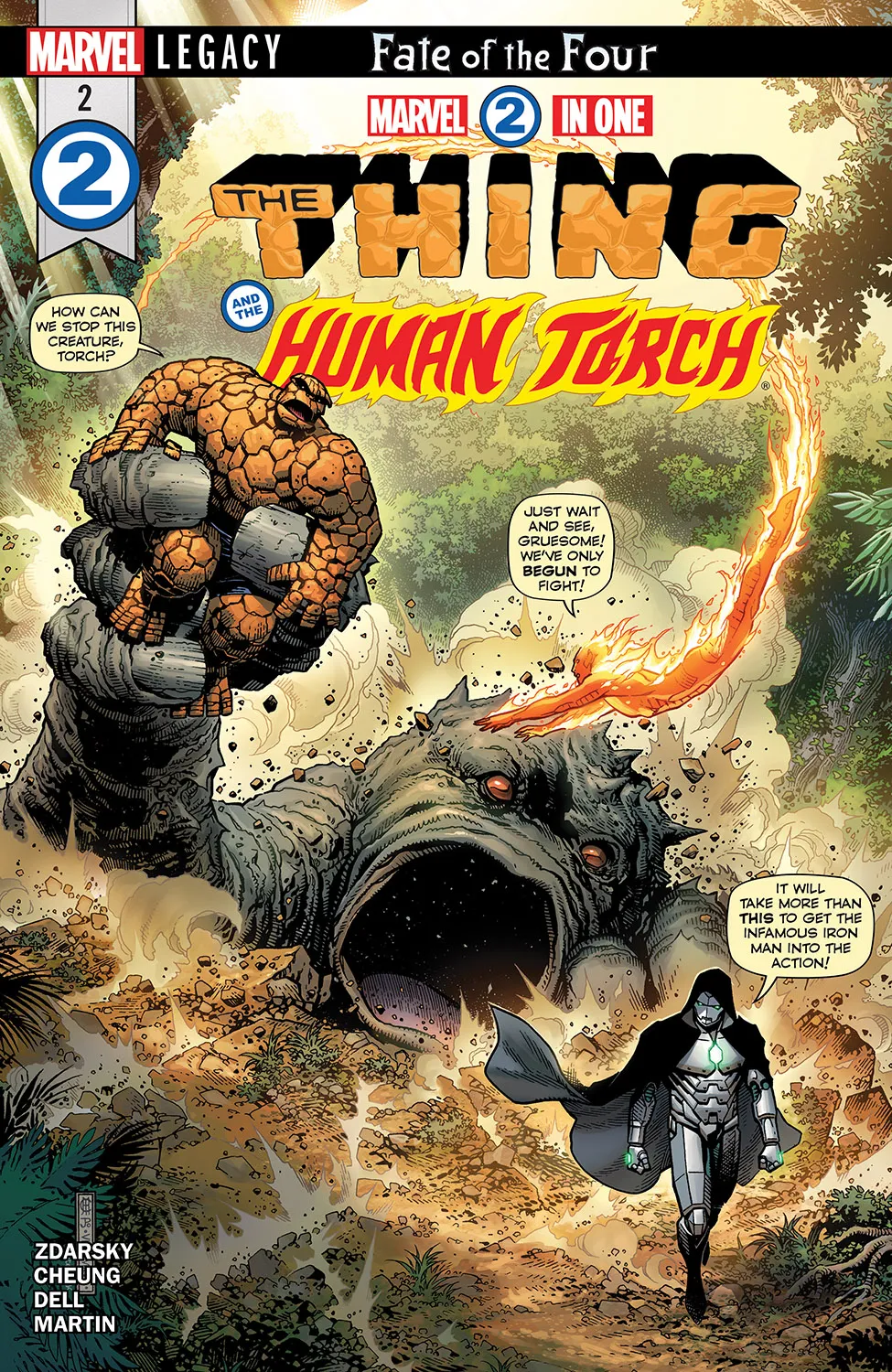 Couverture de Marvel 2-in-One (2017) #2