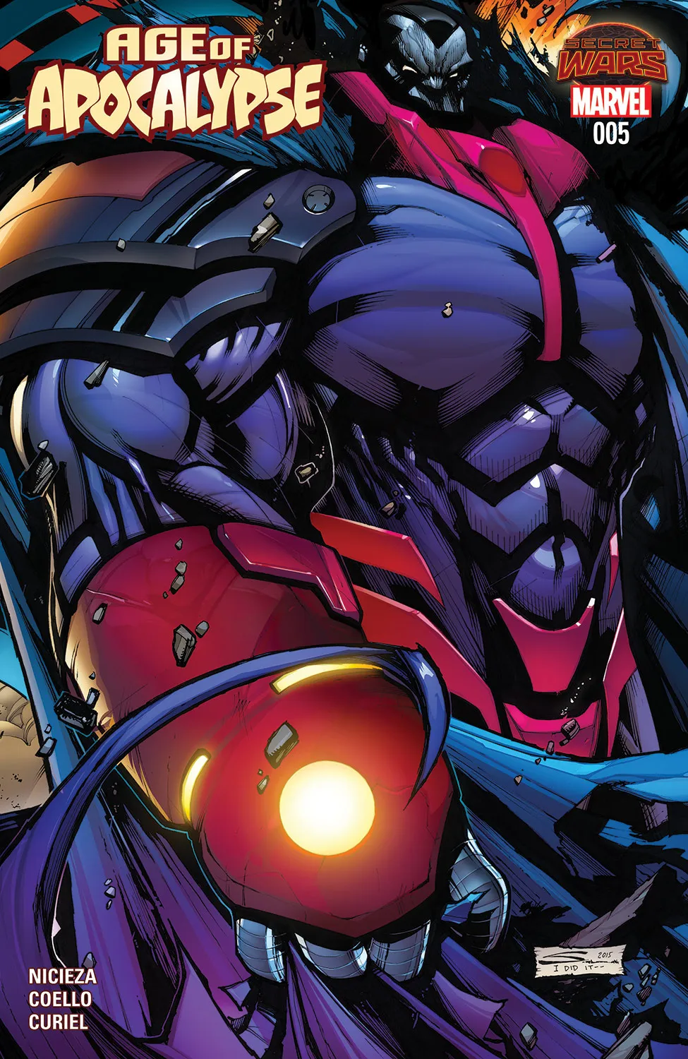 Couverture de Age of Apocalypse (2015) #5