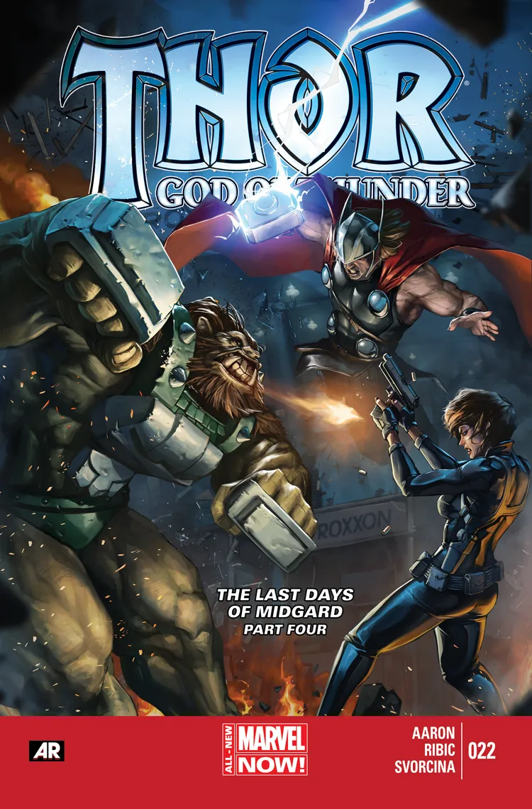 Couverture de Thor: God of Thunder (2012) #22