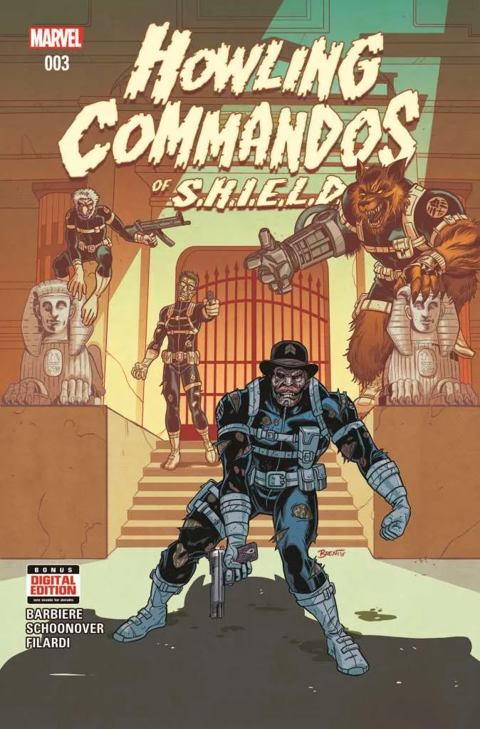 Couverture de Howling Commandos of S.H.I.E.L.D. (2015) #3