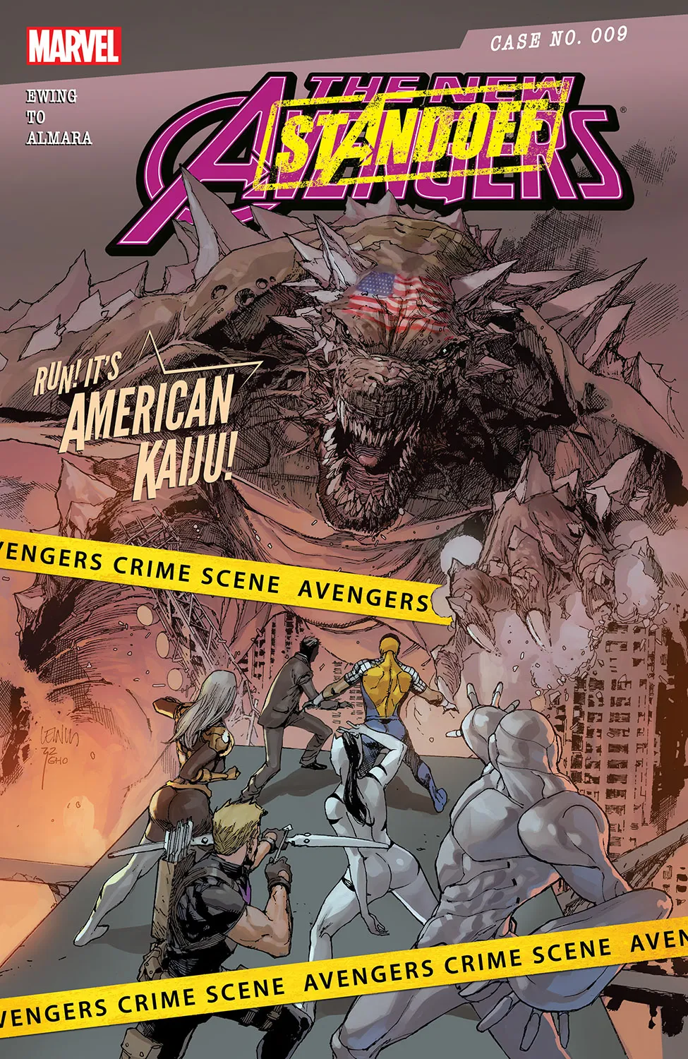 Couverture de New Avengers (2015) #9