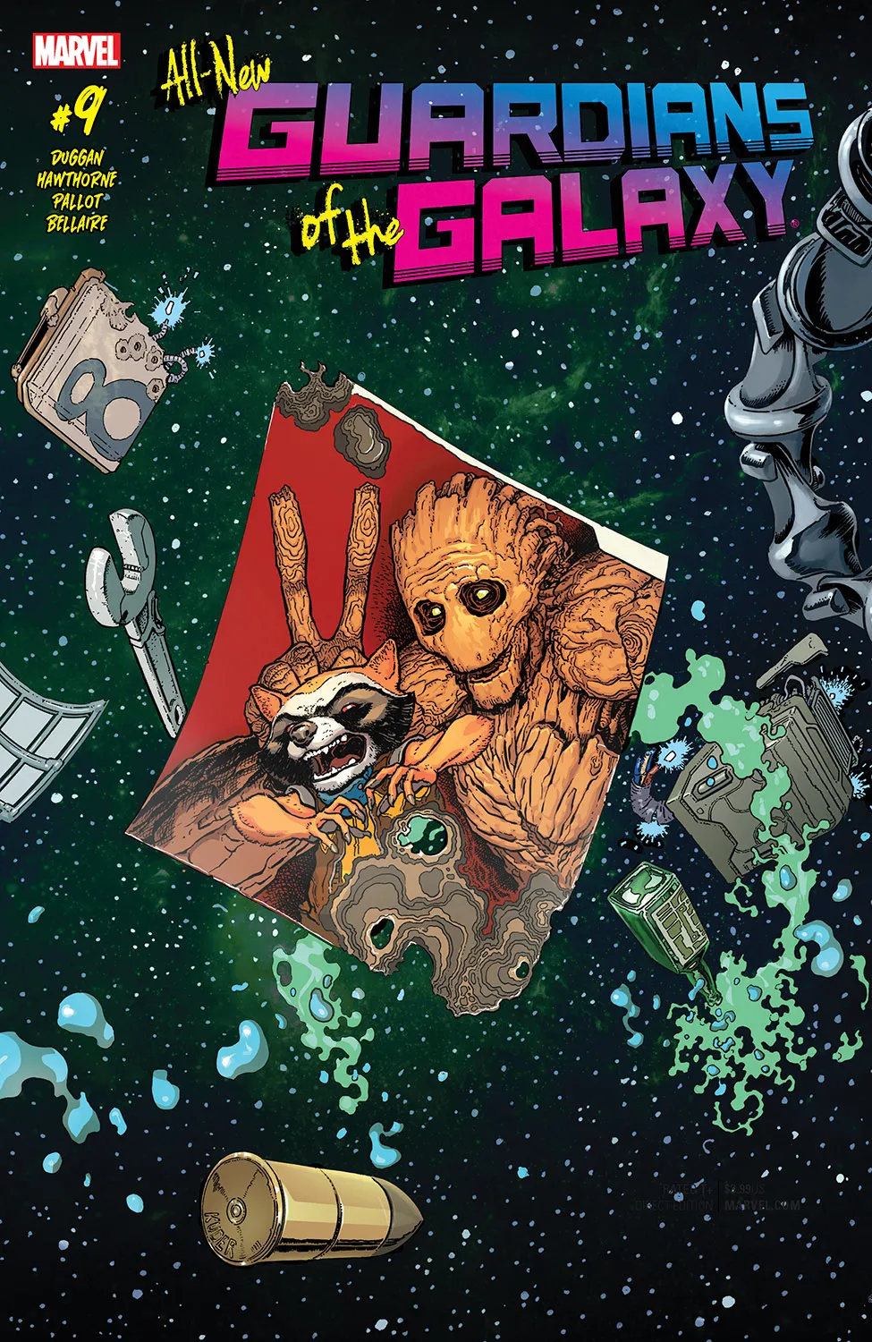 Couverture de All-New Guardians of the Galaxy (2017) #9