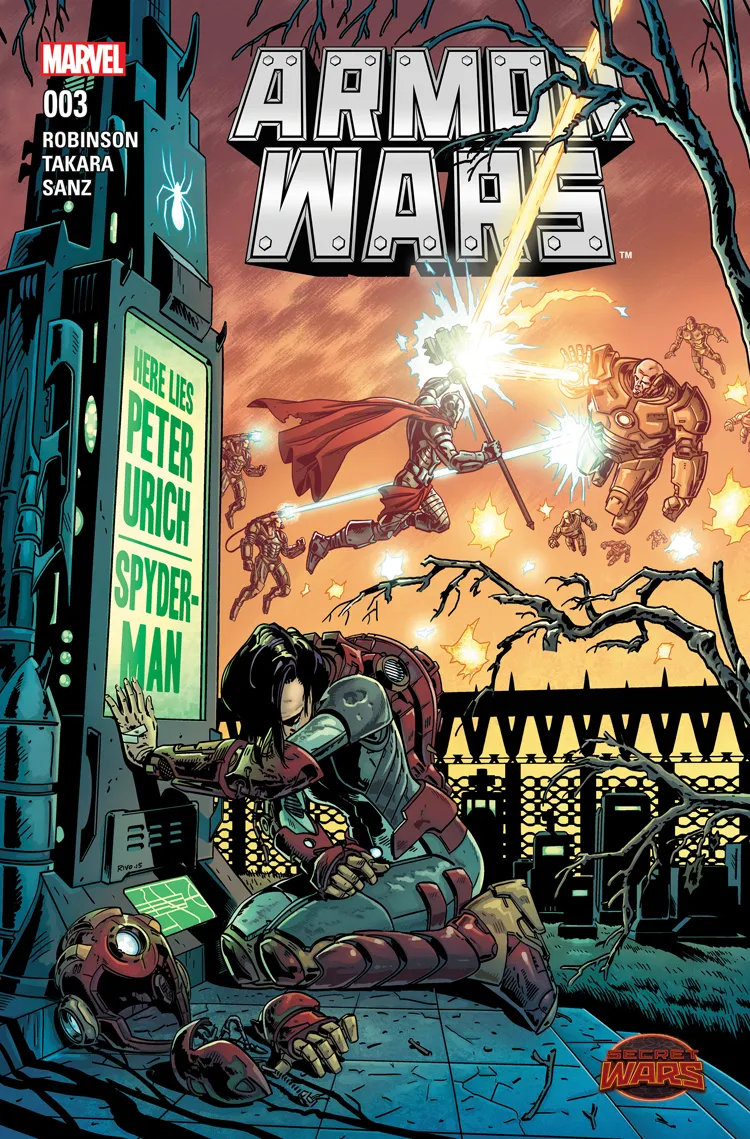 Couverture de Armor Wars (2015) #3