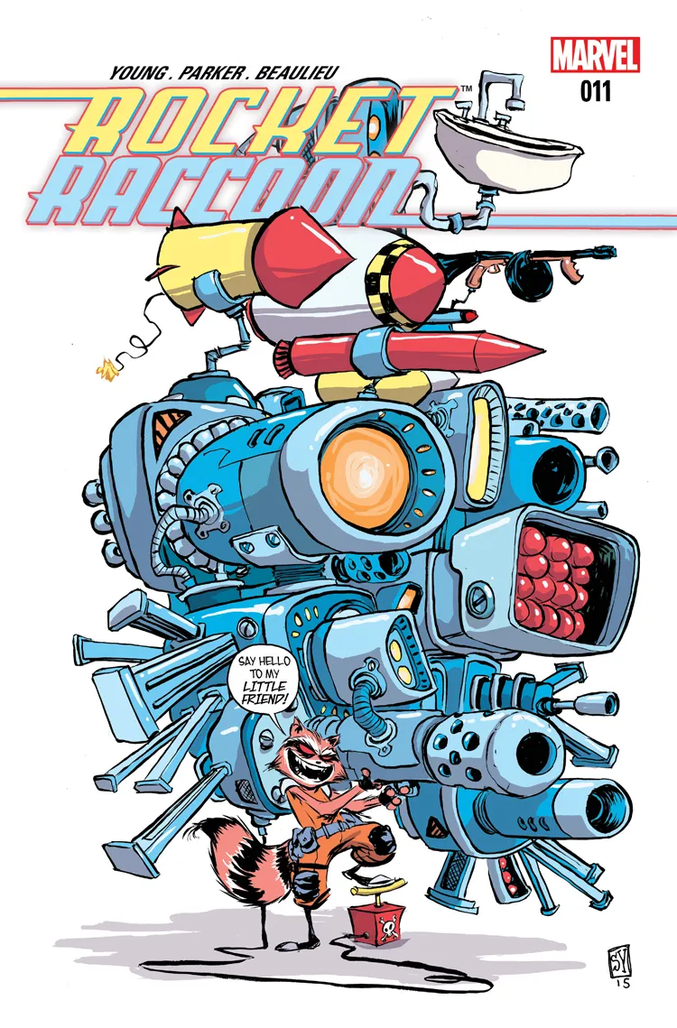 Couverture de Rocket Raccoon (2014) #11