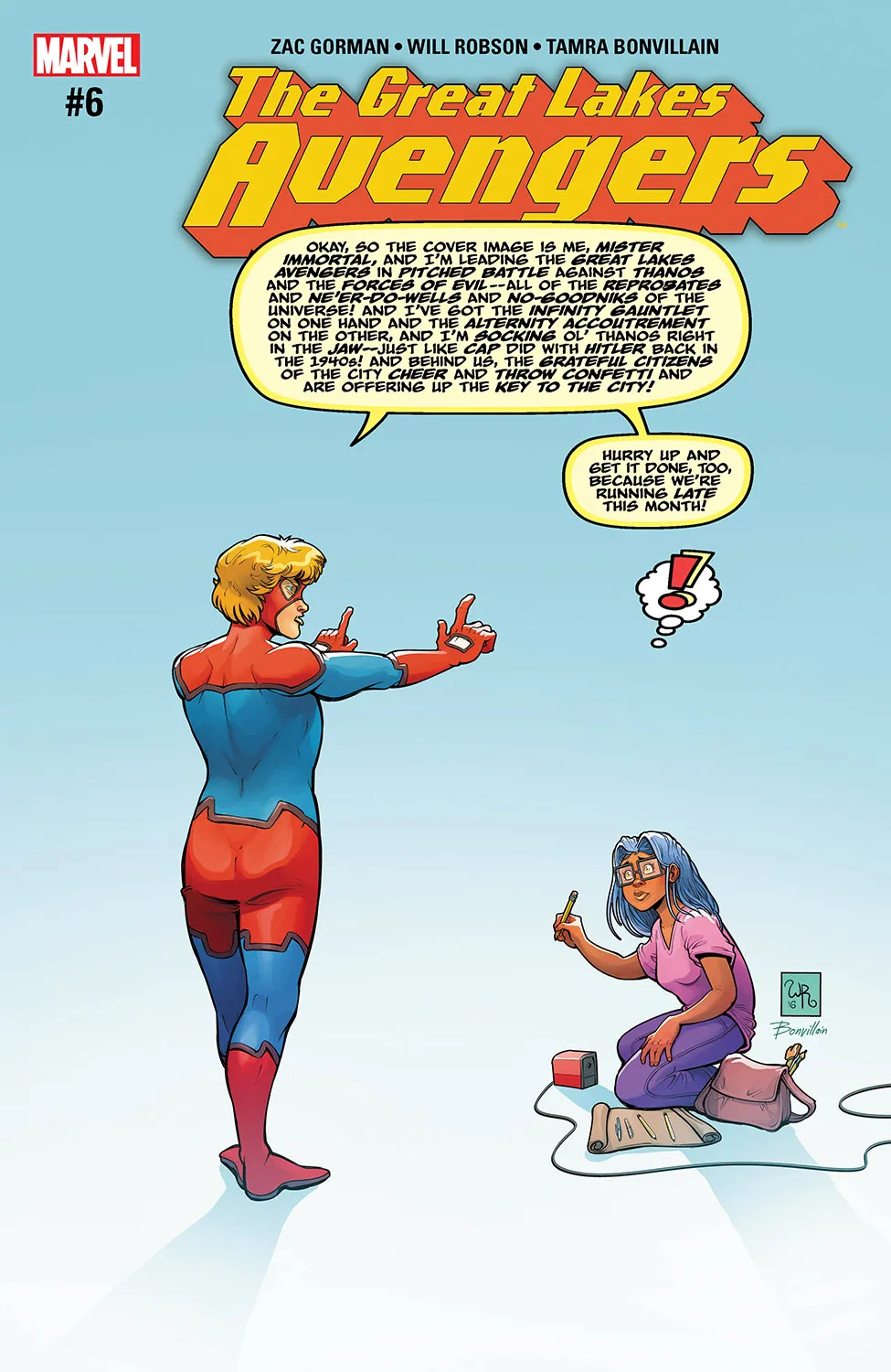 Couverture de Great Lakes Avengers (2016) #6