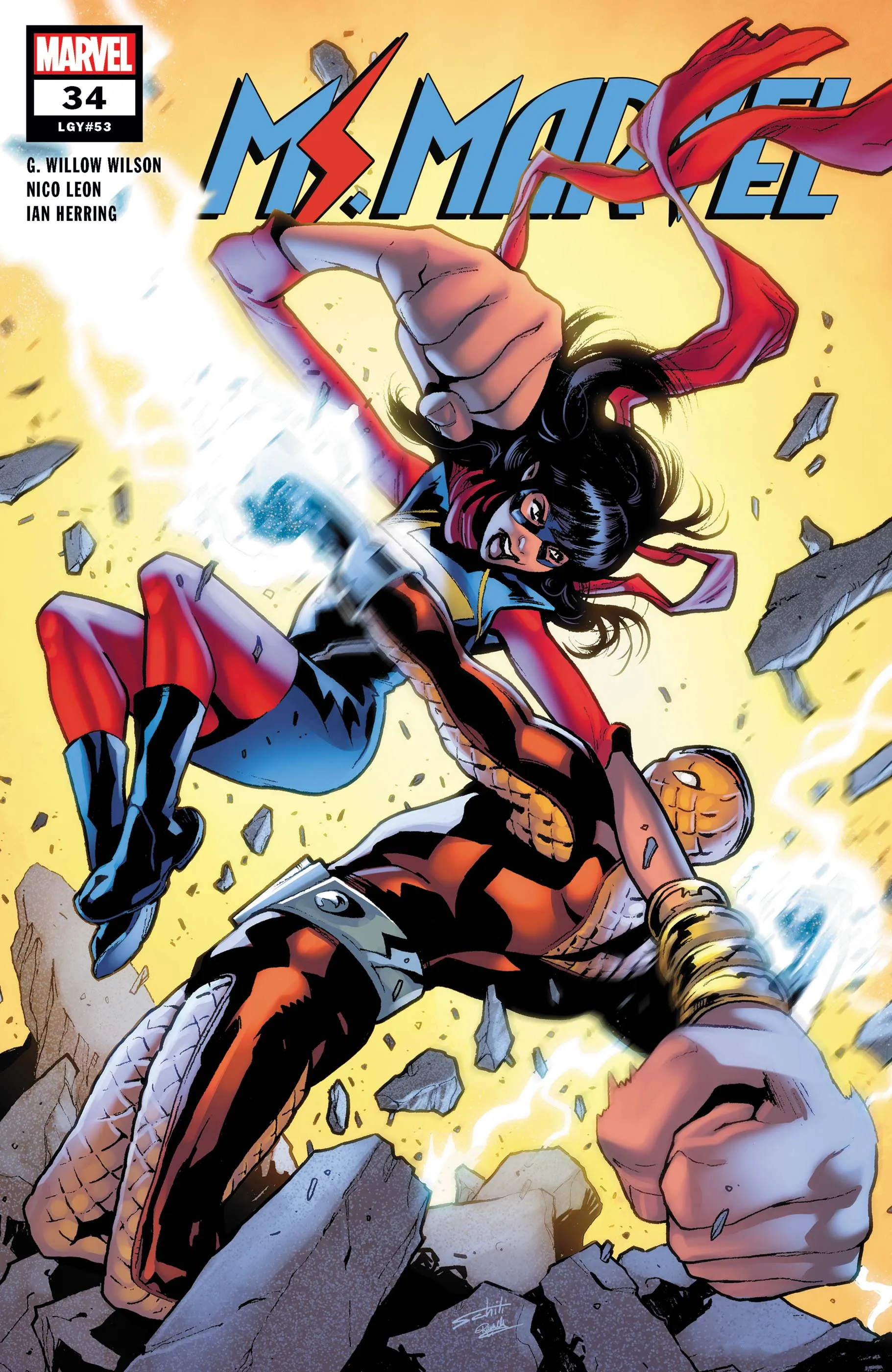 Couverture de Ms. Marvel (2015) #34
