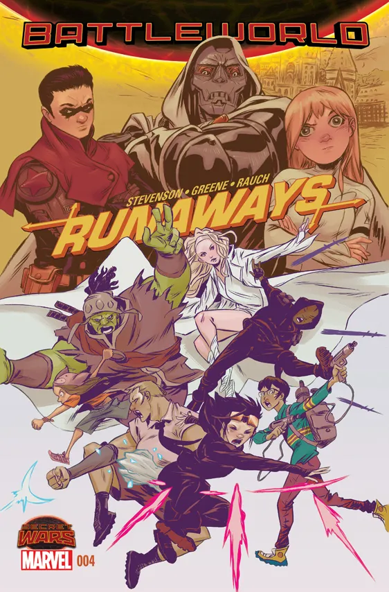 Couverture de Runaways (2015) #4