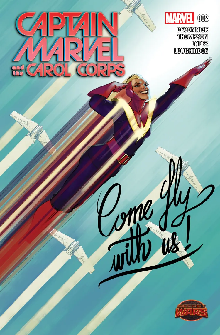 Couverture de Captain Marvel & the Carol Corps (2015) #2