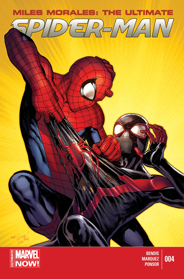 Couverture de Miles Morales: Ultimate Spider-Man (2014) #4