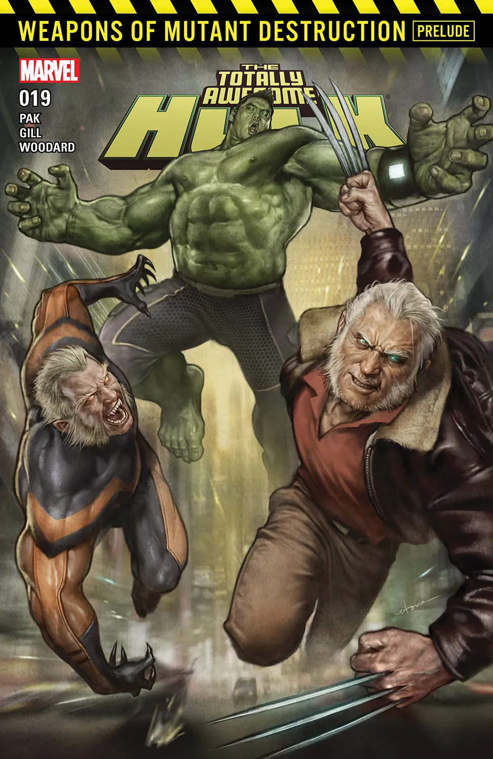 Couverture de The Totally Awesome Hulk (2015) #19