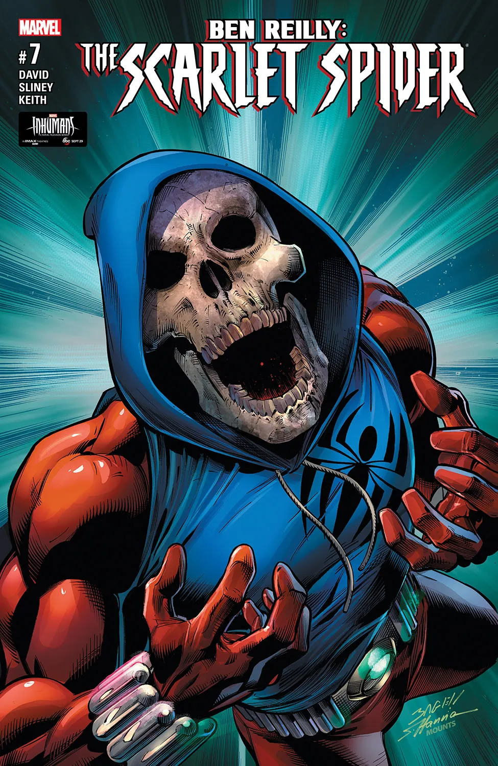 Couverture de Ben Reilly: Scarlet Spider (2017) #7