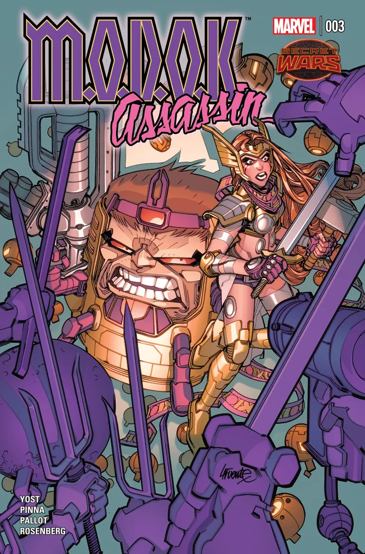 Couverture de M.O.D.O.K. Assassin (2015) #3