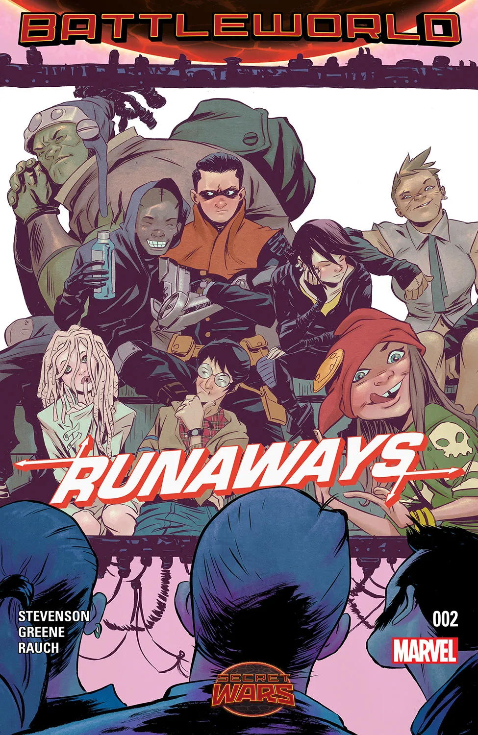 Couverture de Runaways (2015) #2