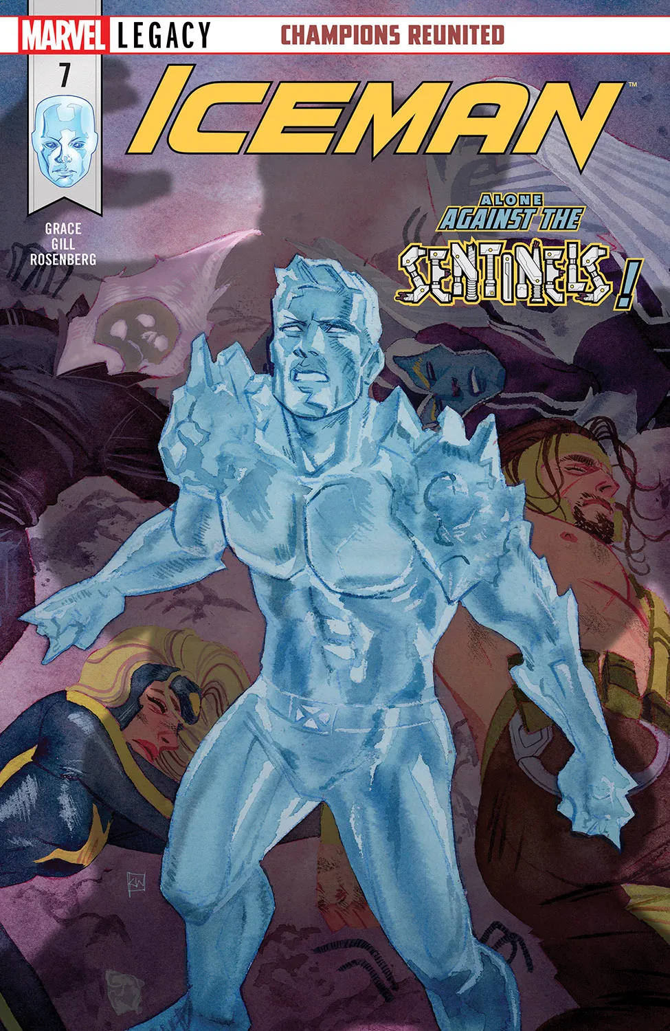 Couverture de Iceman (2017) #7