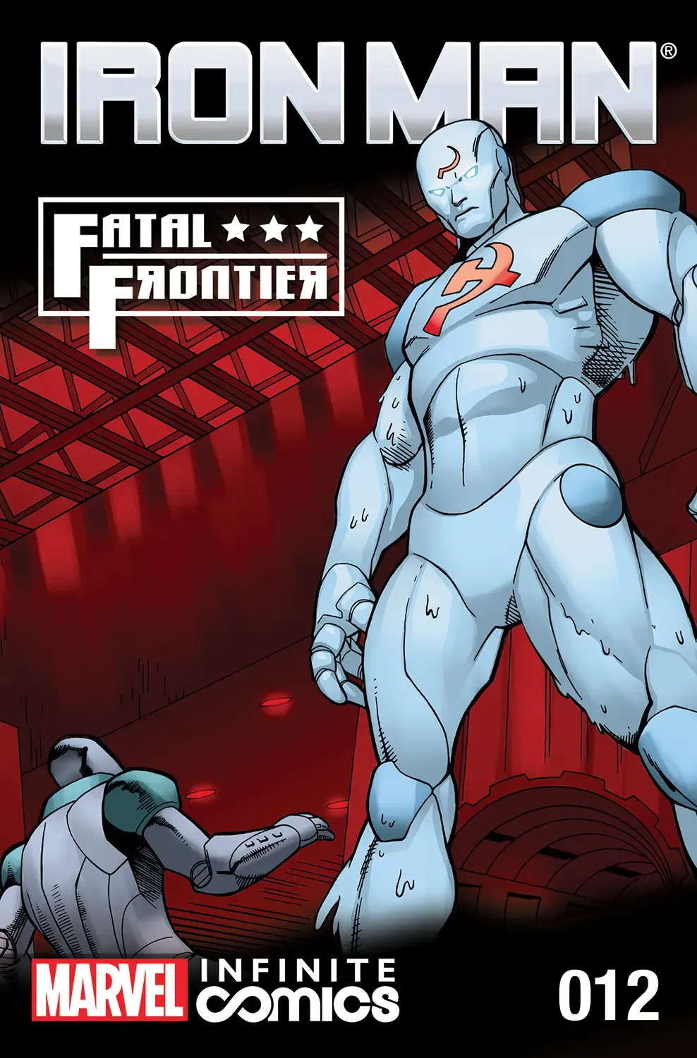 Couverture de Iron Man: Fatal Frontier (2013) #12