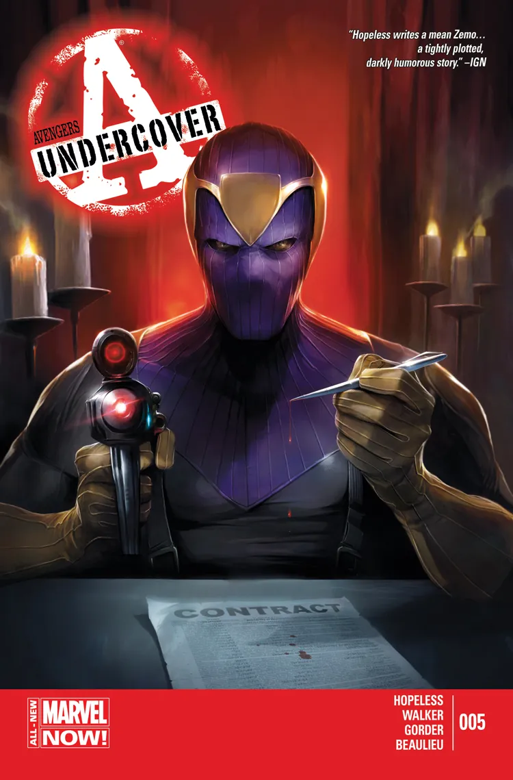 Couverture de Avengers Undercover (2014) #5