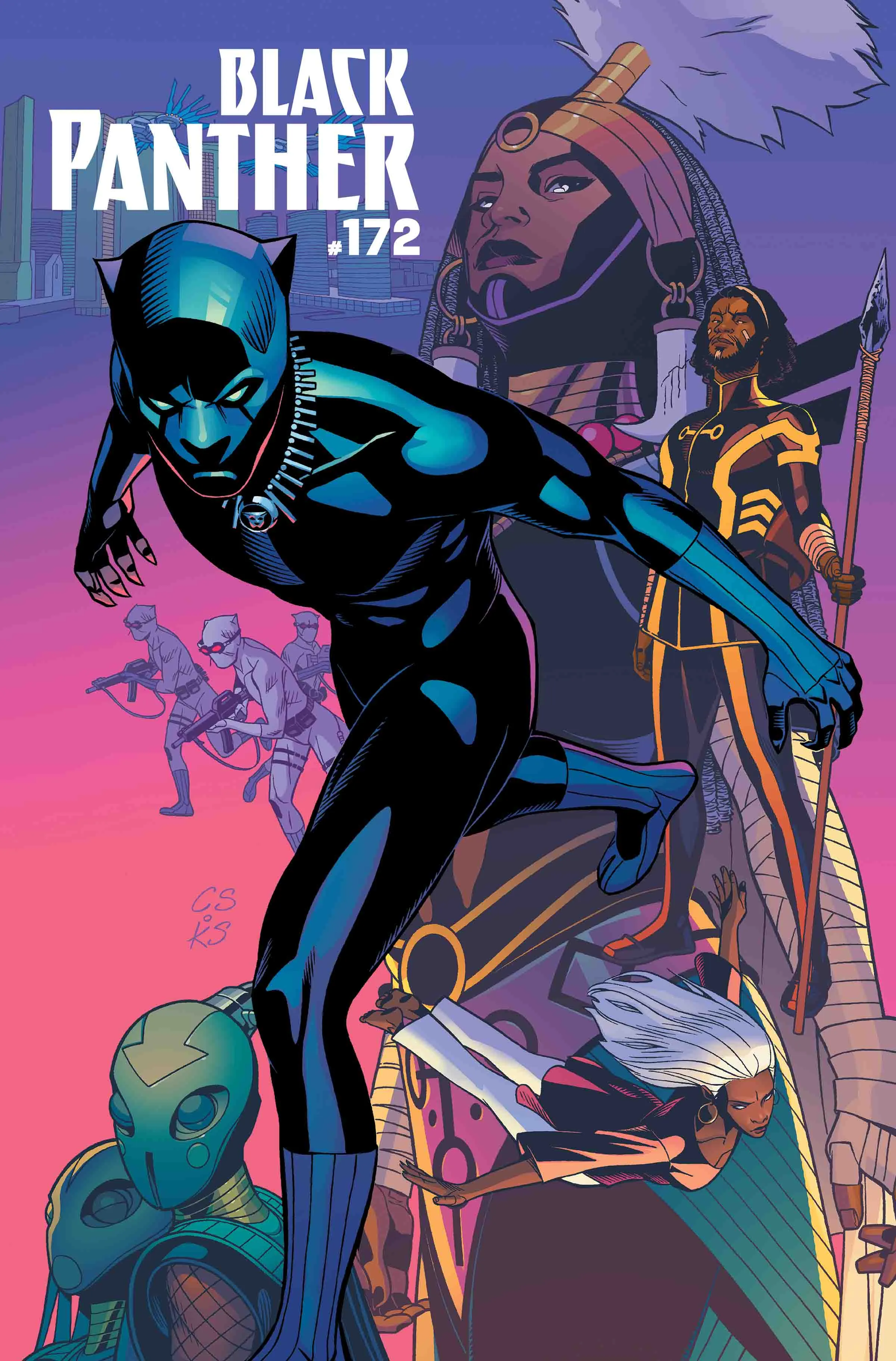Couverture de Black Panther (2016) #172