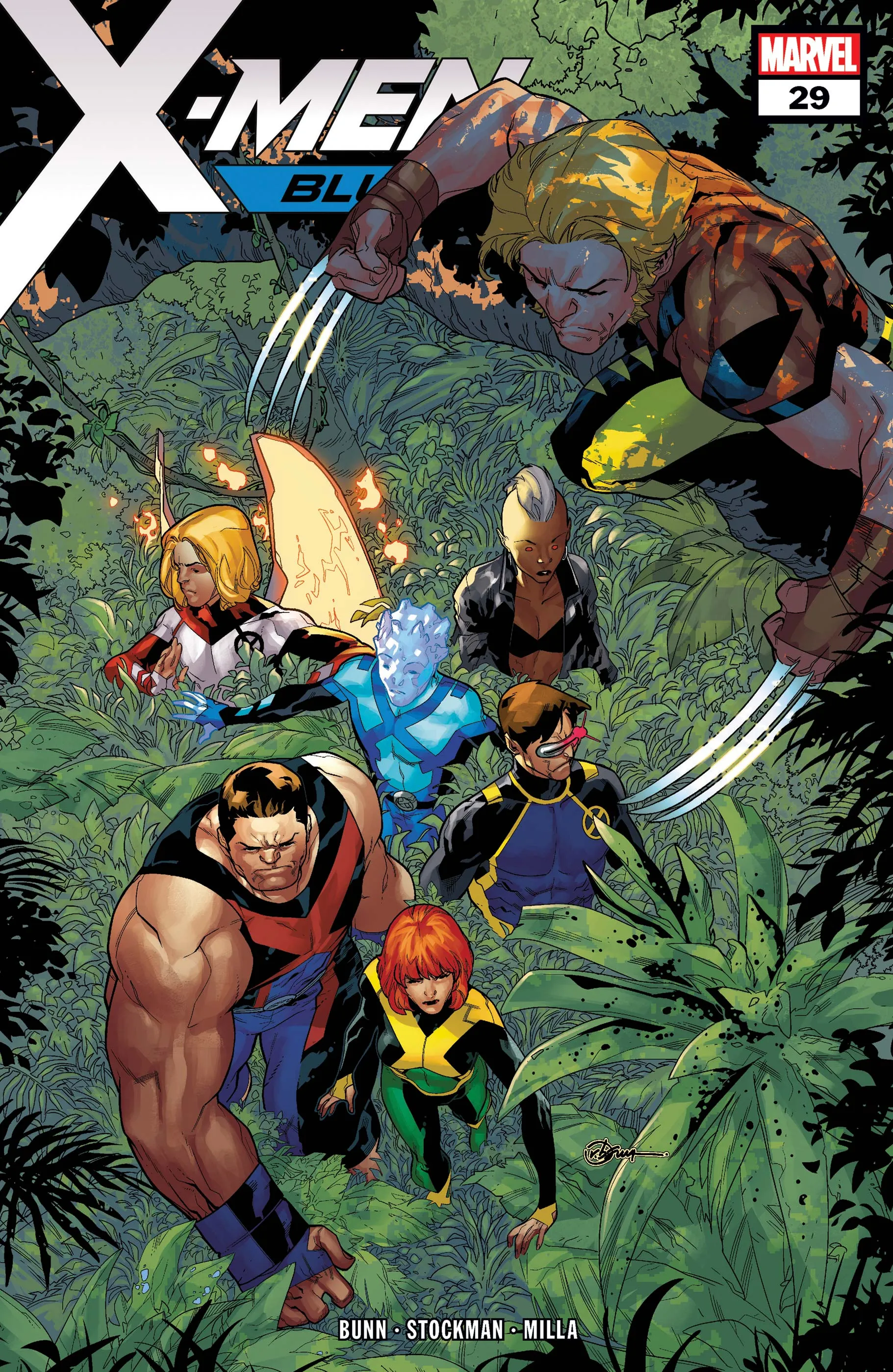 Couverture de X-Men: Blue (2017) #29
