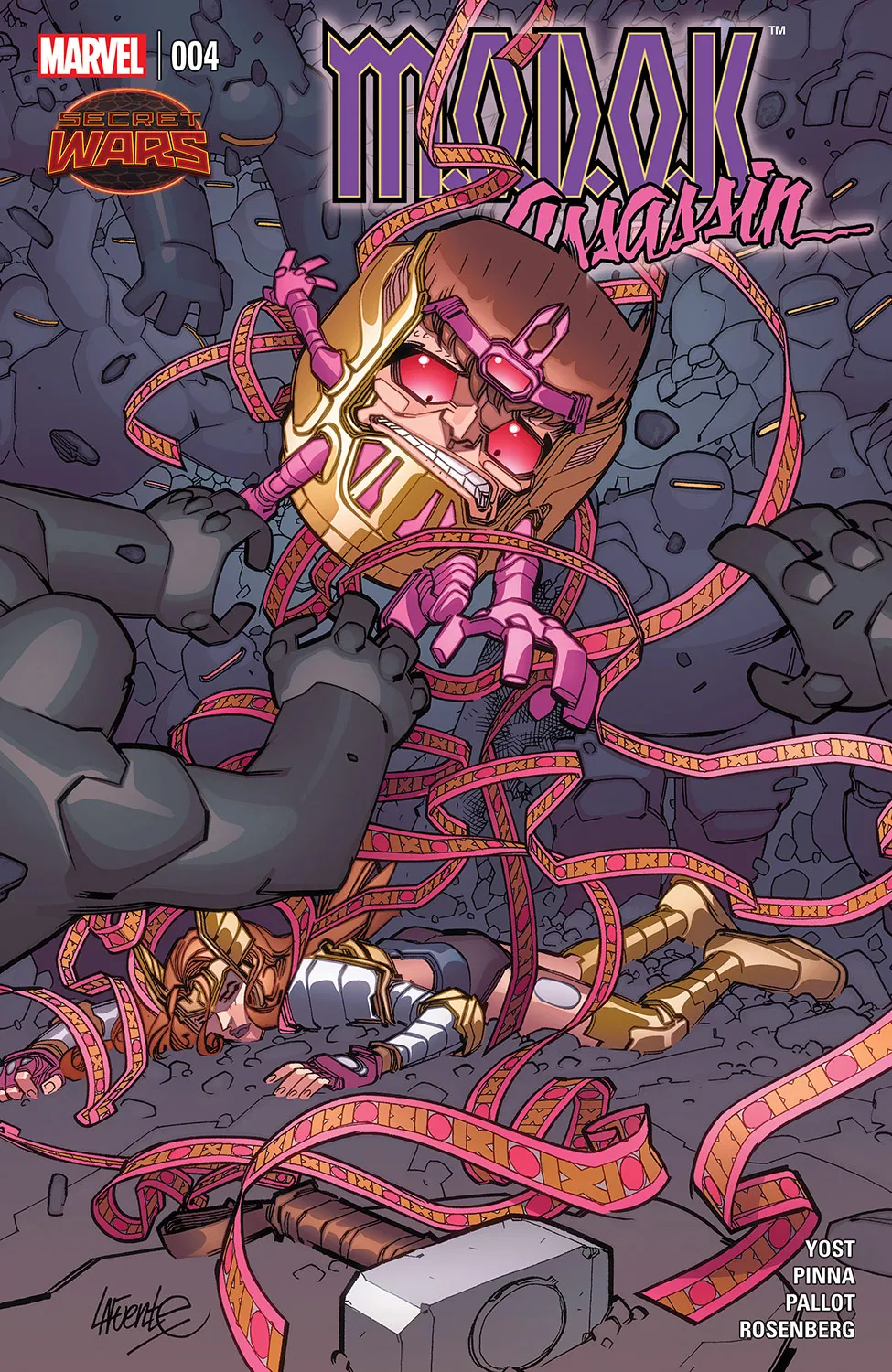 Couverture de M.O.D.O.K. Assassin (2015) #4
